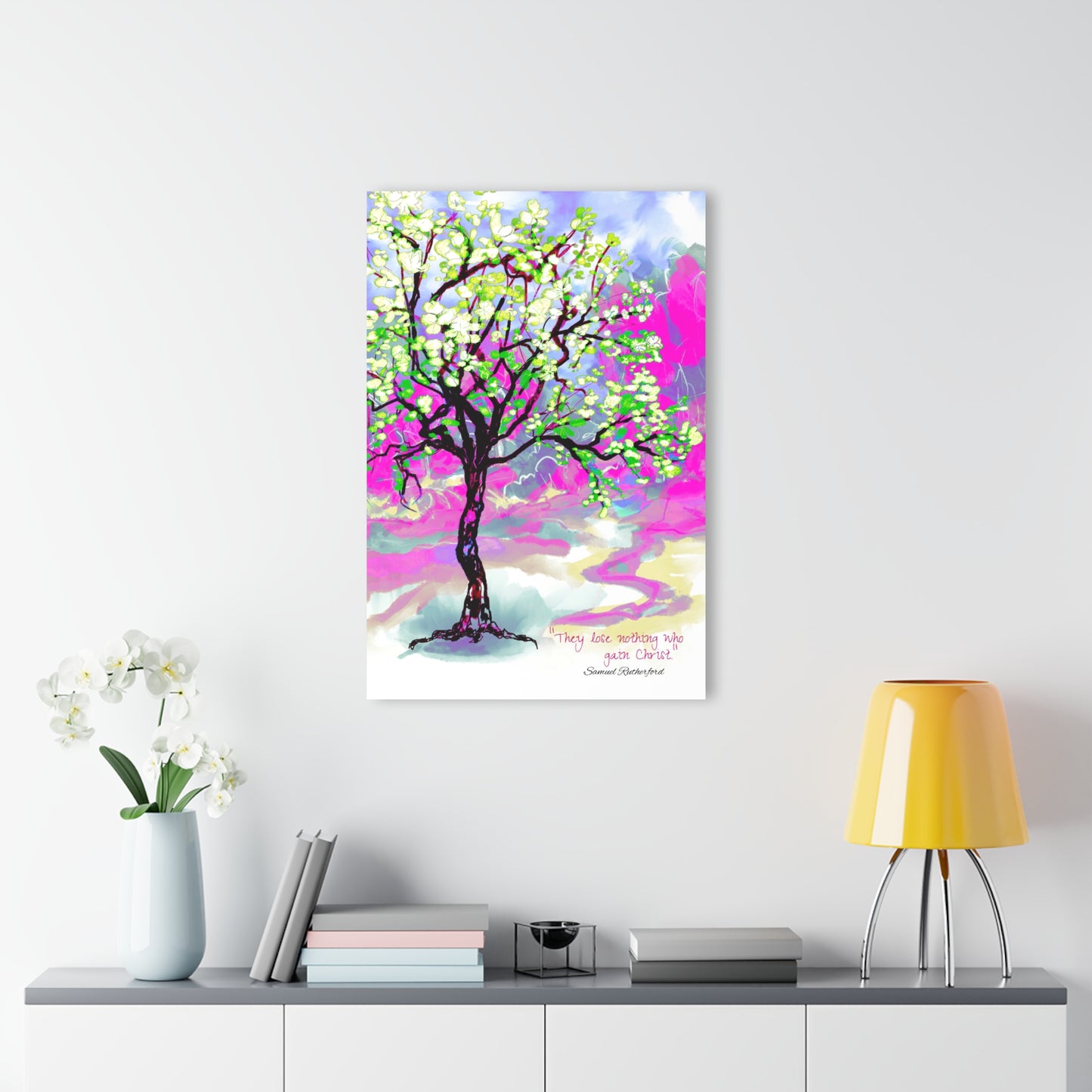Joyful Landscapes Acrylic Prints French Cleat Hanging They lose nothing...Samuel Rutherford