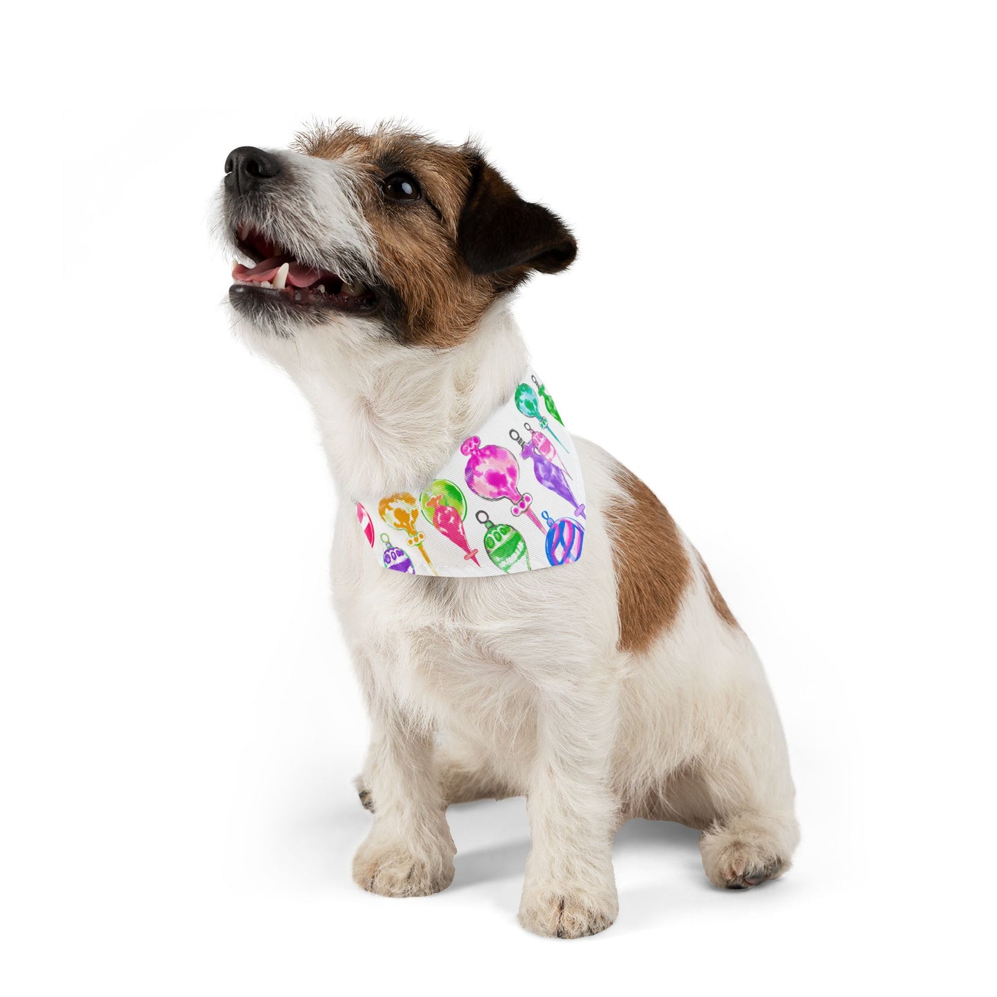 Pet Bandana Collar Christmas Jolly Woofs