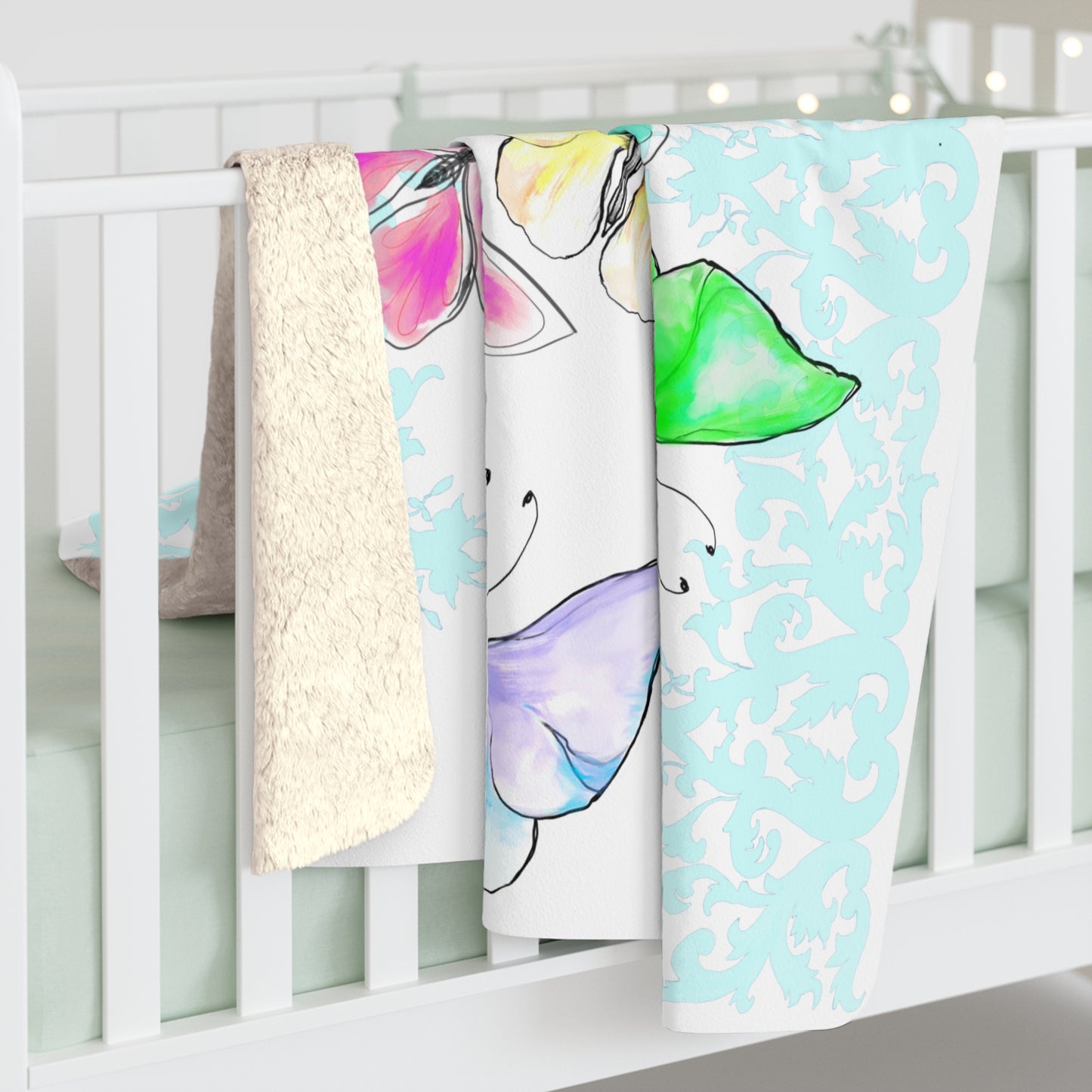 Blankets Sherpa Fleece Butterfly Snuggle