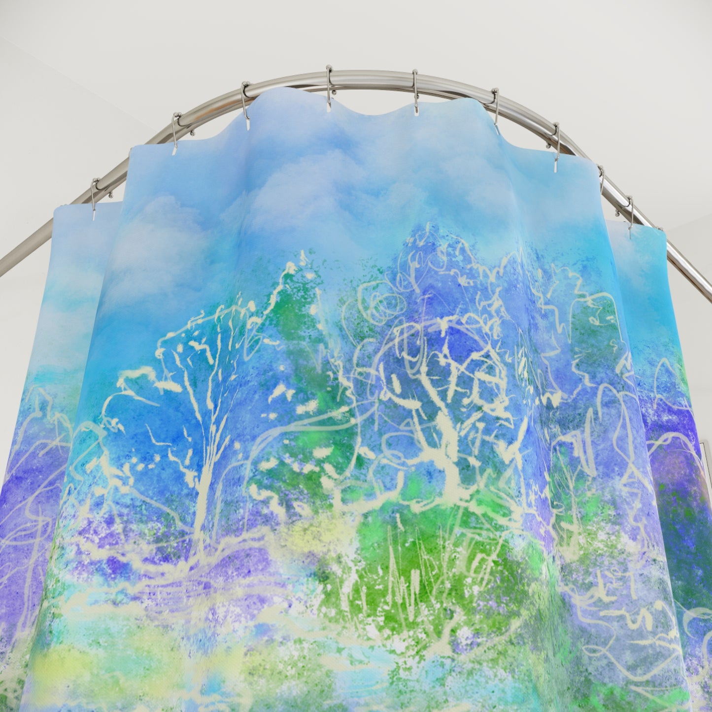 Joyful Landscapes Shower Curtains