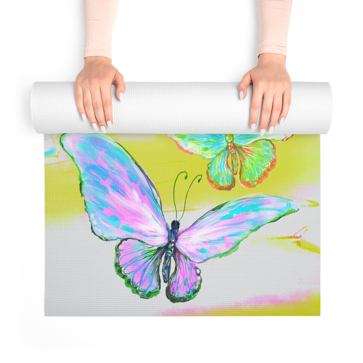 Foam Yoga Mats Graceful Flutter