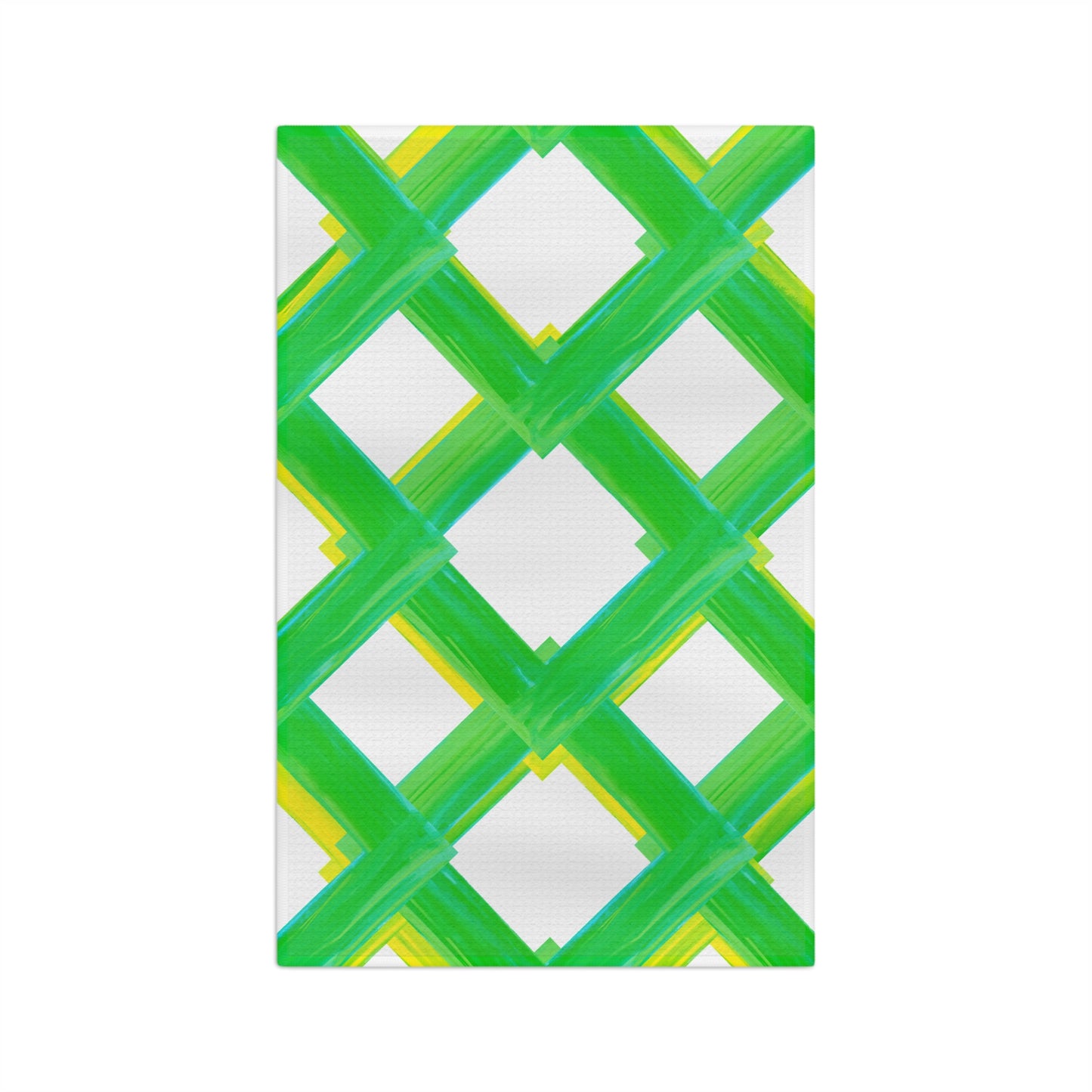 Microfiber Dish Towel Cheerful Lattice