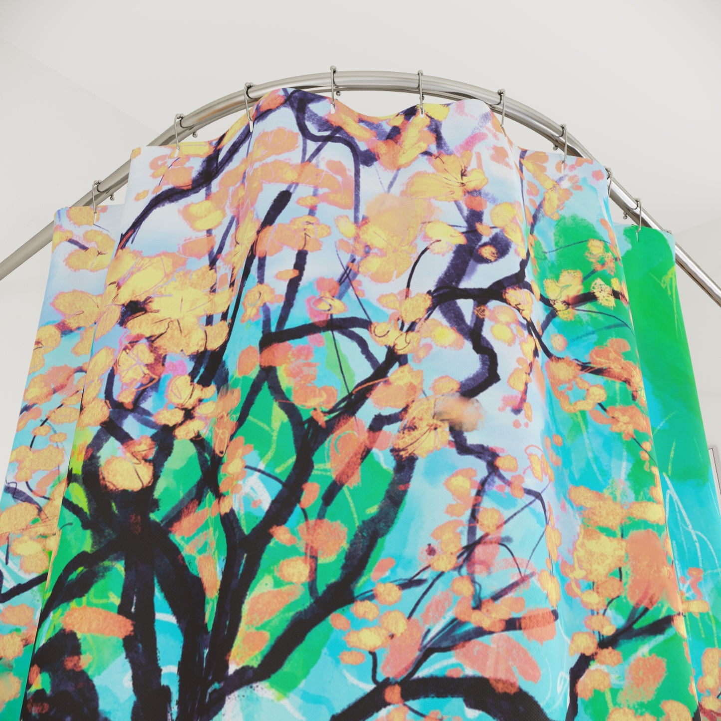 Joyful Landscapes Shower Curtains