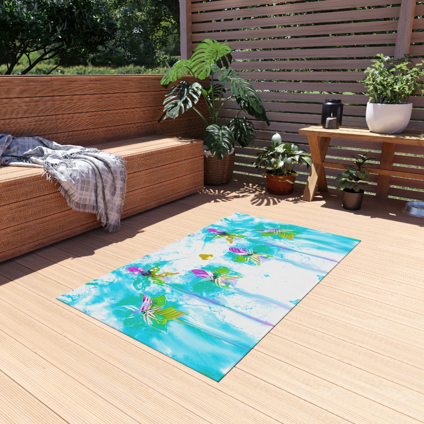 Pinwheels Indoor/Outdoor Rug