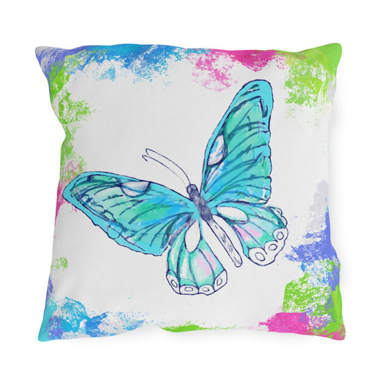 Swing Outdoor Pillow Gratitude gives birth to Joy