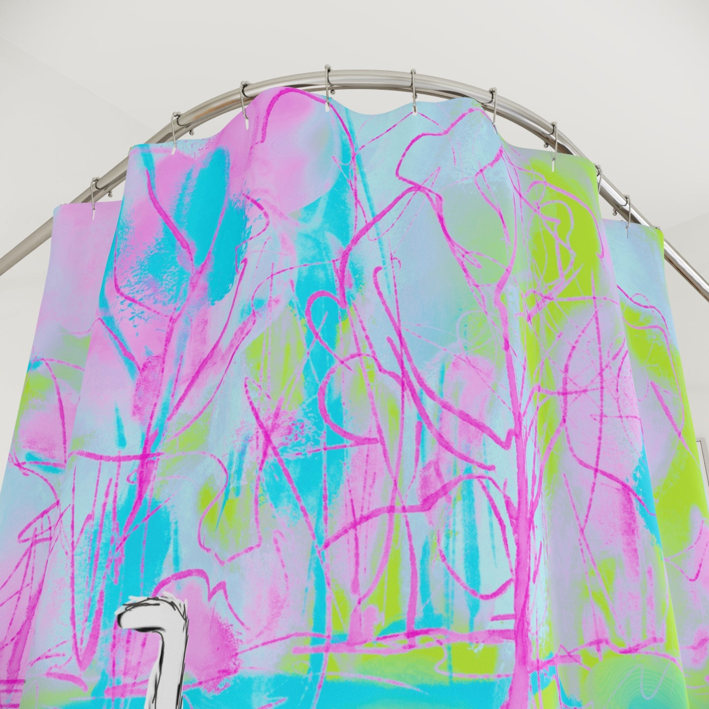 Kitty Fun Shower Curtains