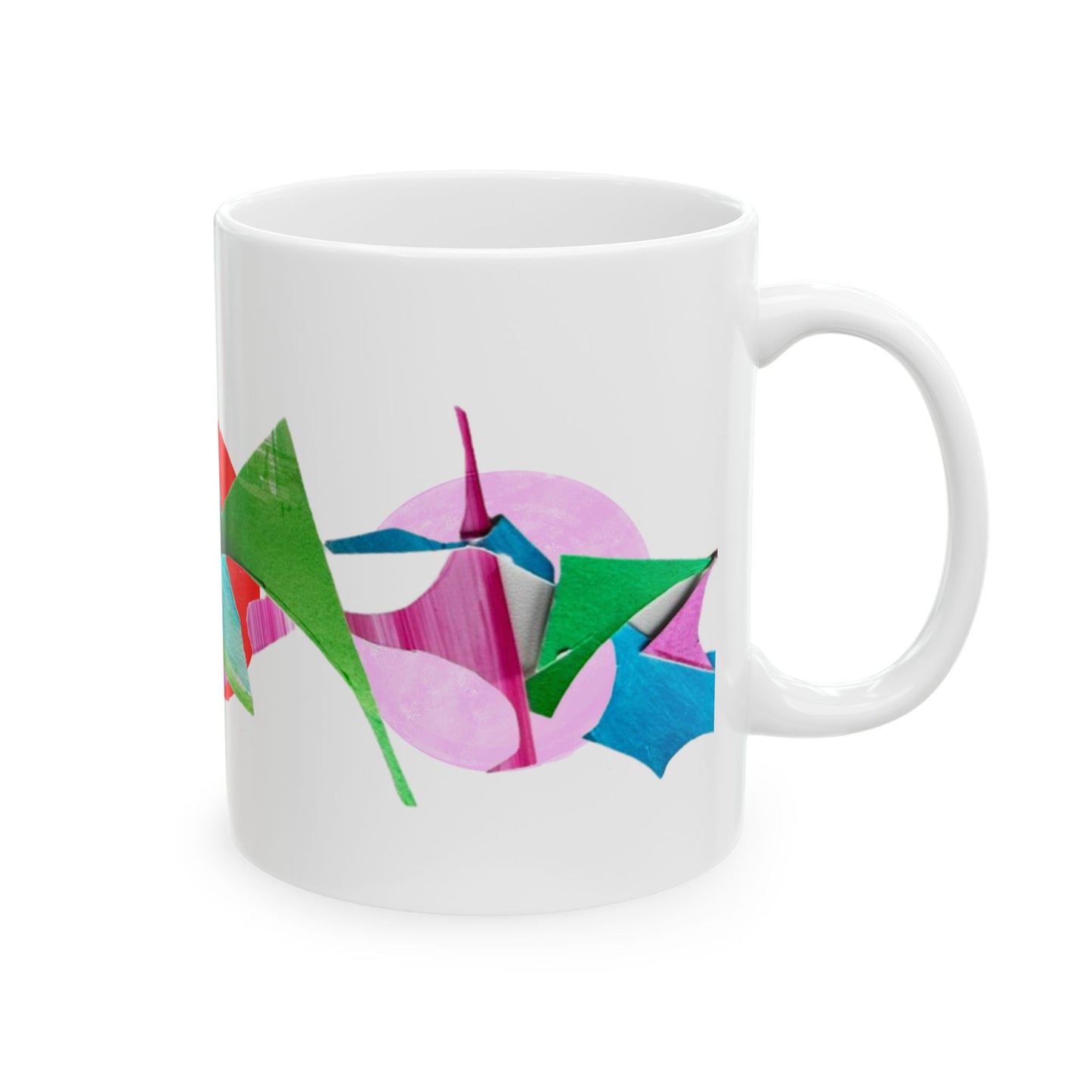 Pattern Play Mug Fuchsia Red Pink