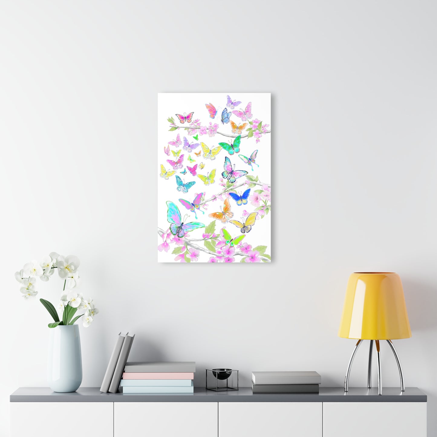Blossom Glide Acrylic Print (French Cleat Hanging)