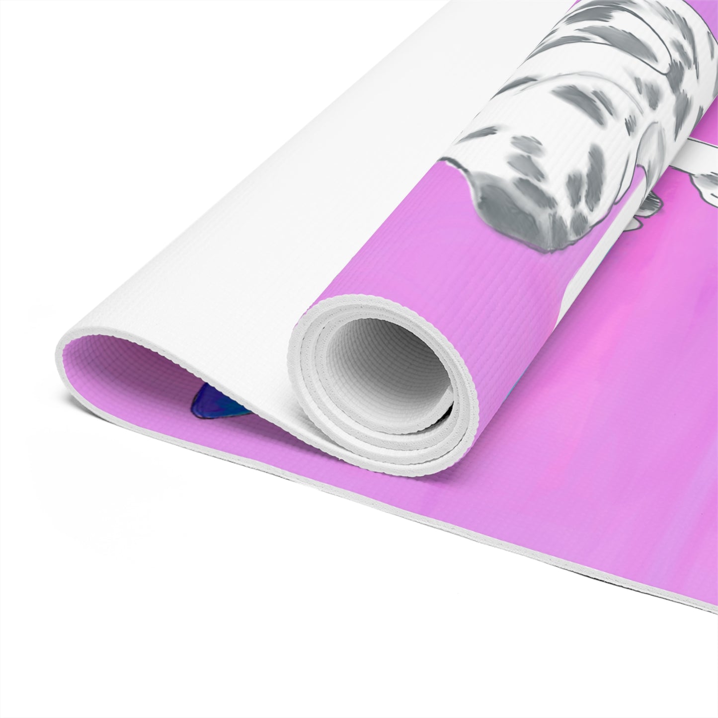 Foam Yoga Mats DogButterfly Flutter