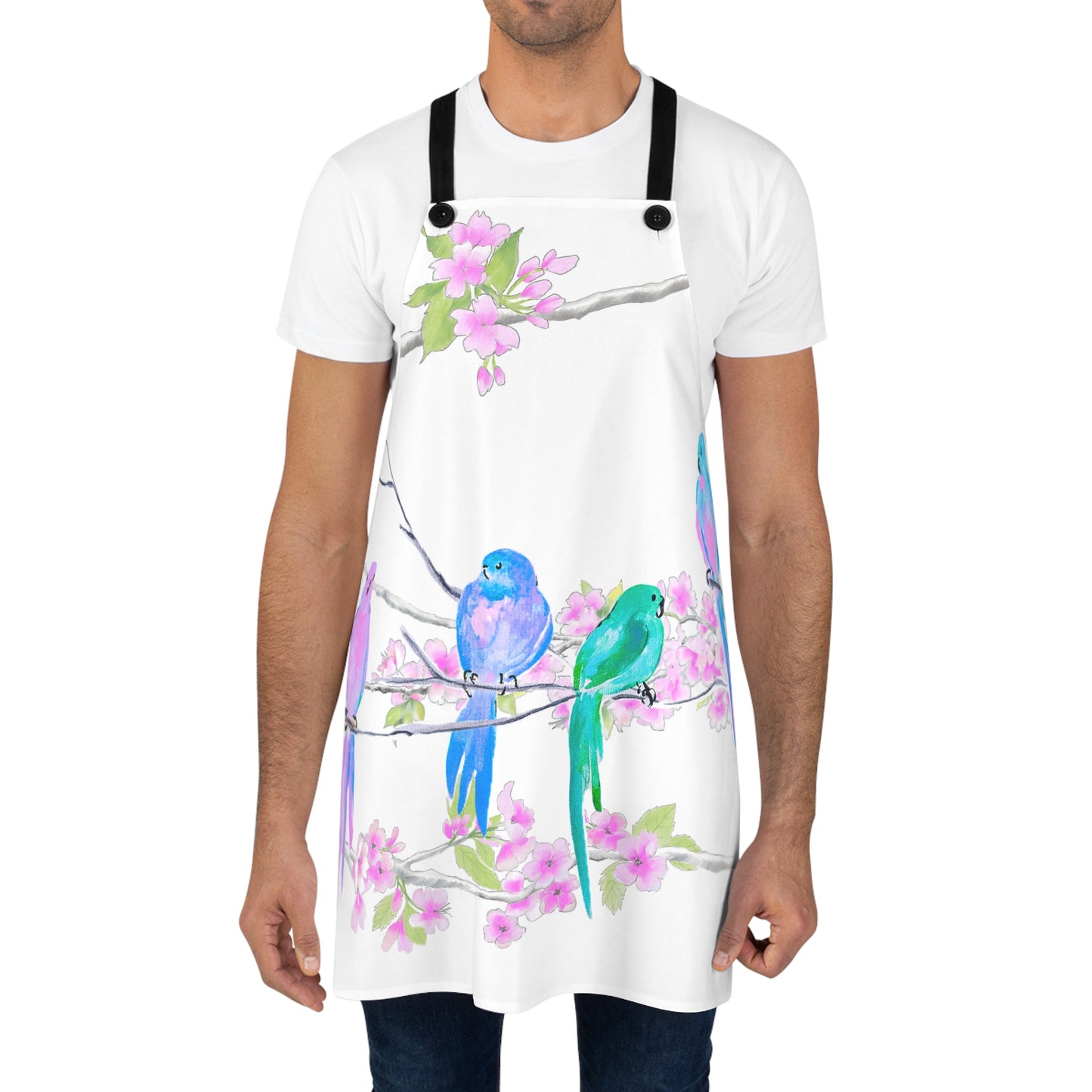 Cherry Chirp Apron