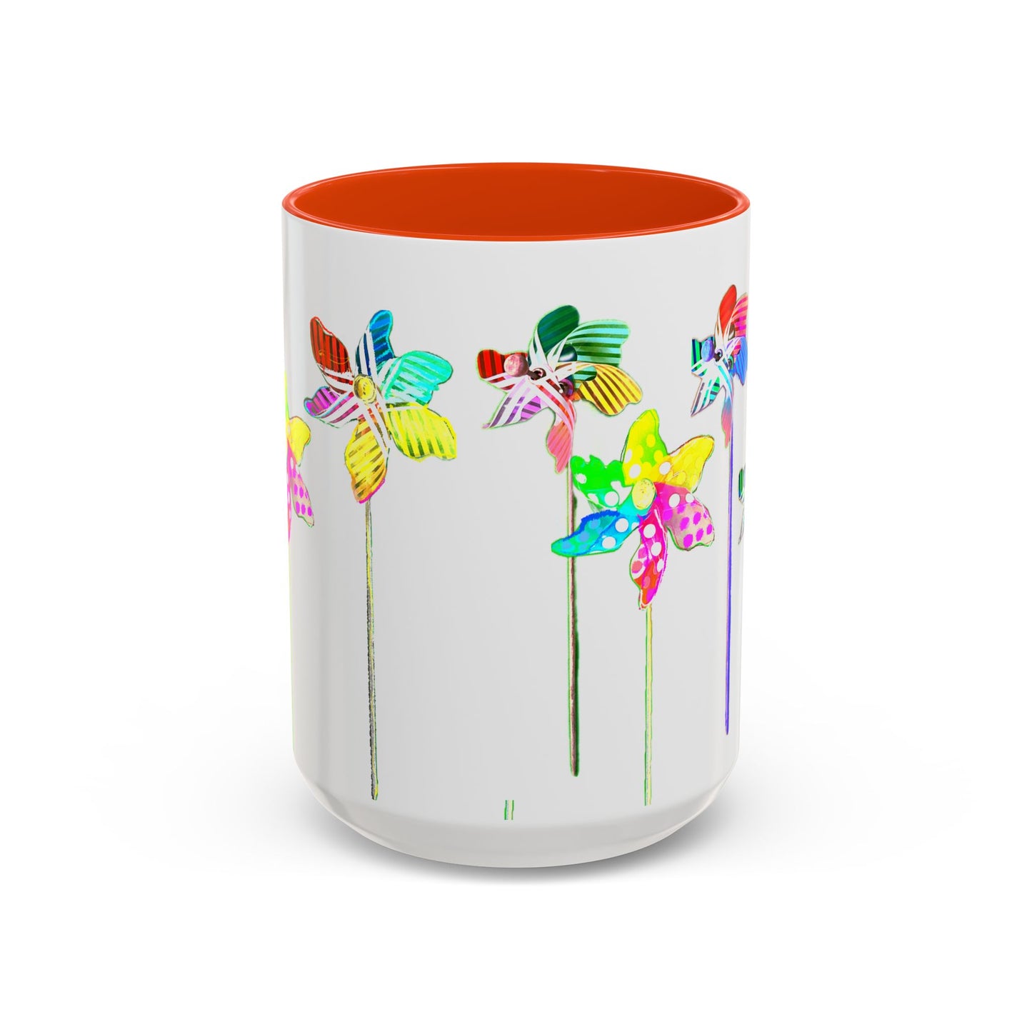 Pinwheels Mug Orange