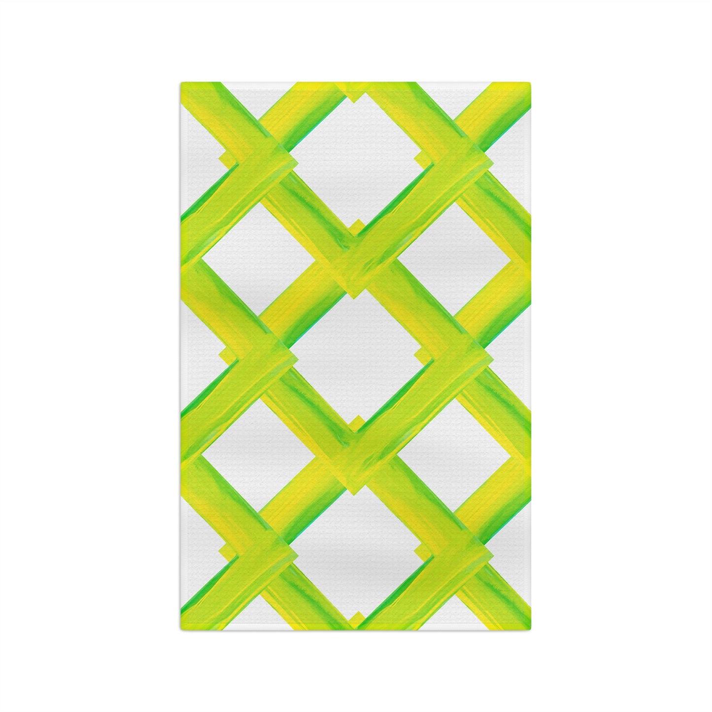 Microfiber Dish Towel Cheerful Lattice