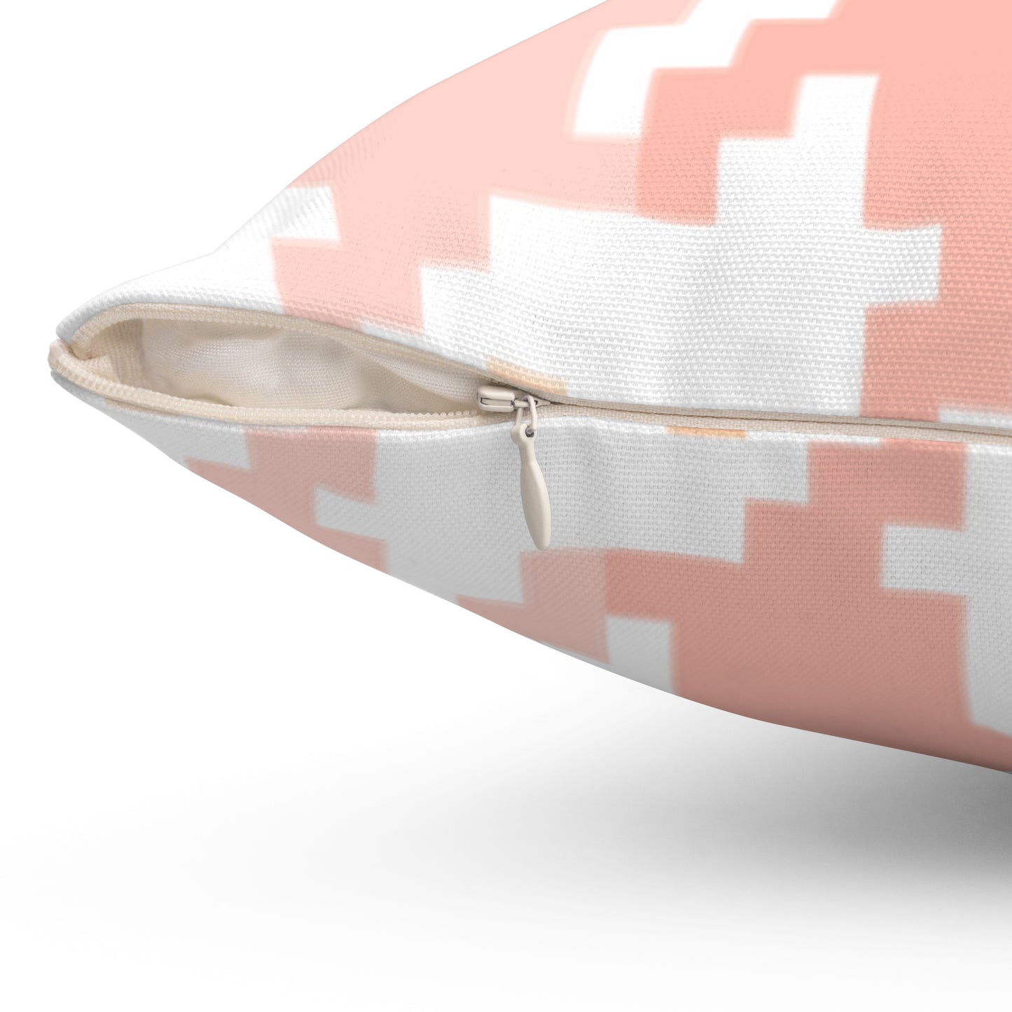 Hounds Tooth Fun Pillow Pink
