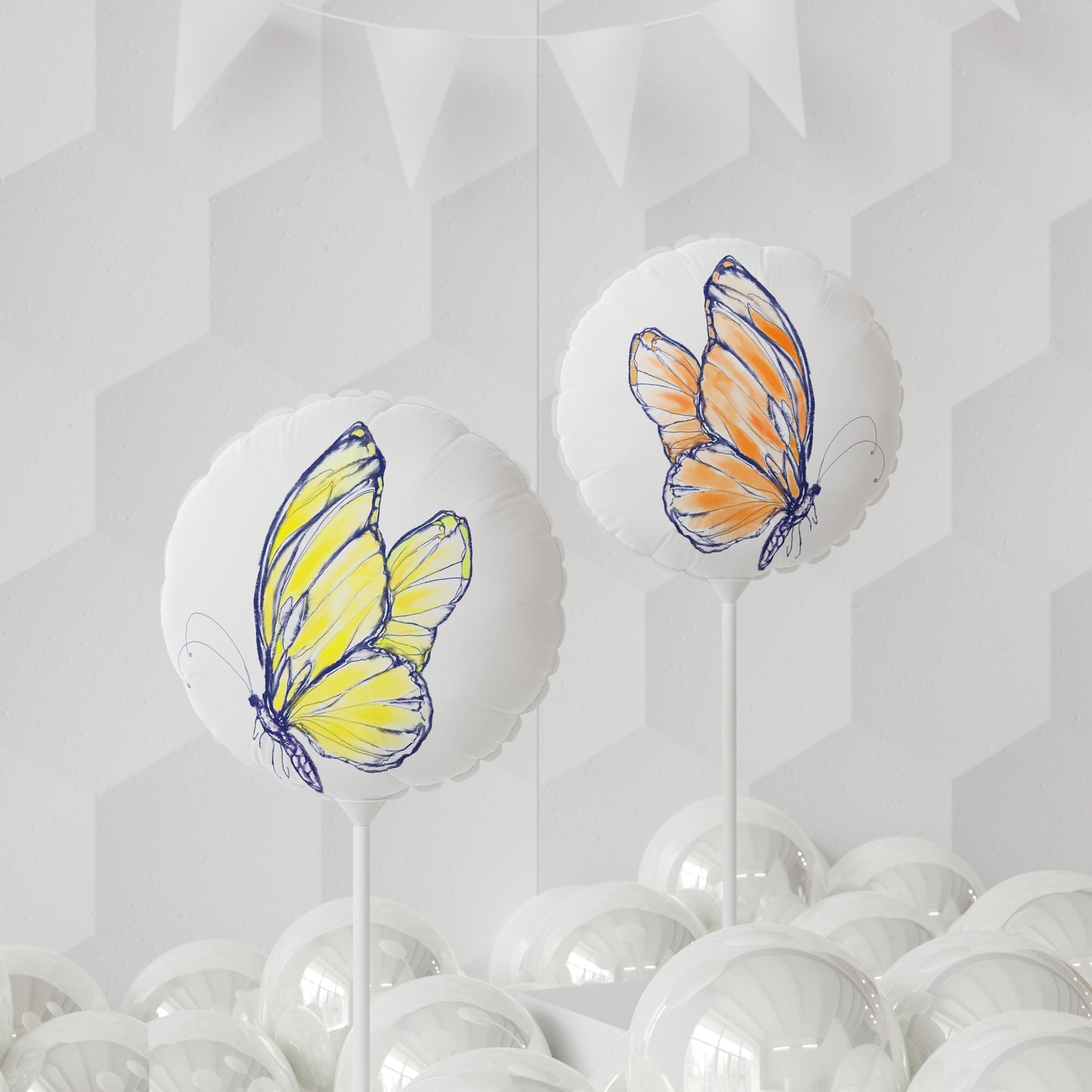 Celebrations Balloon Round 11" Butterfly Celebration