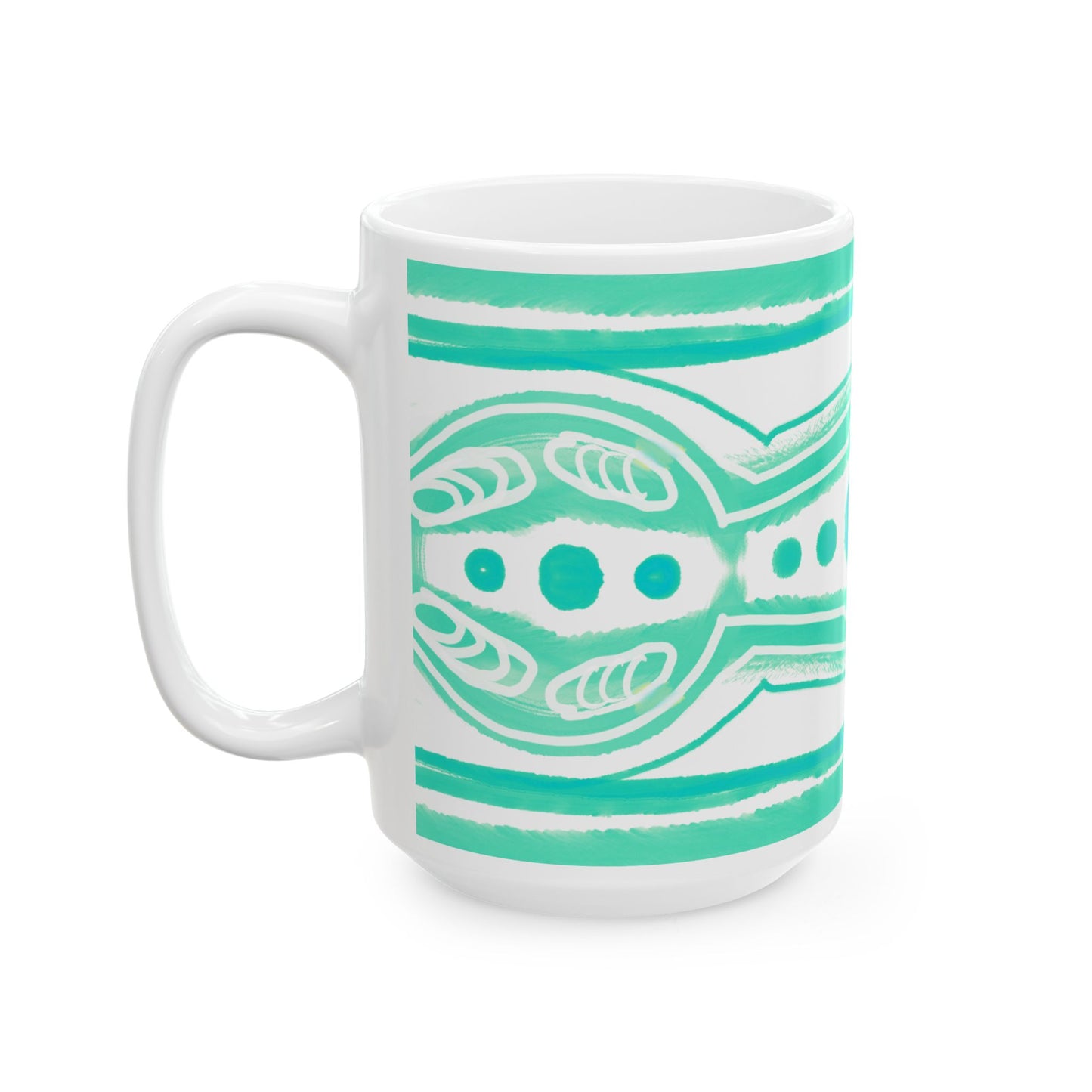 Pattern Play Mug Aqua