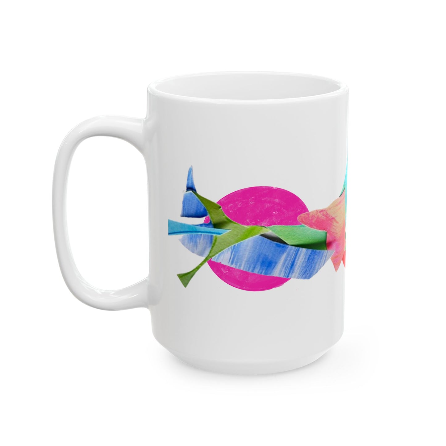 Pattern Play Mug Fuchsia Red Pink