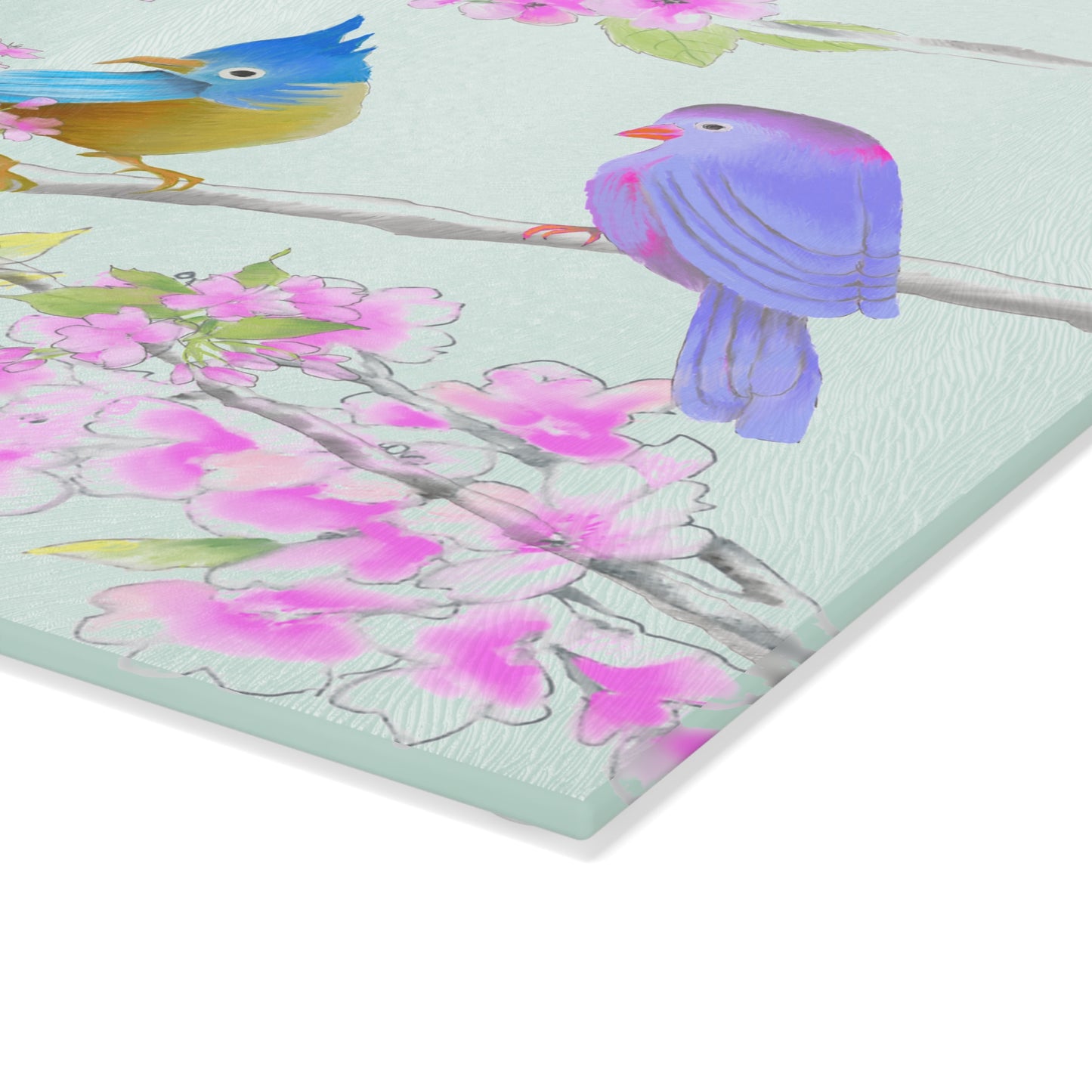 Glass Cutting Boards Cherry Chirp