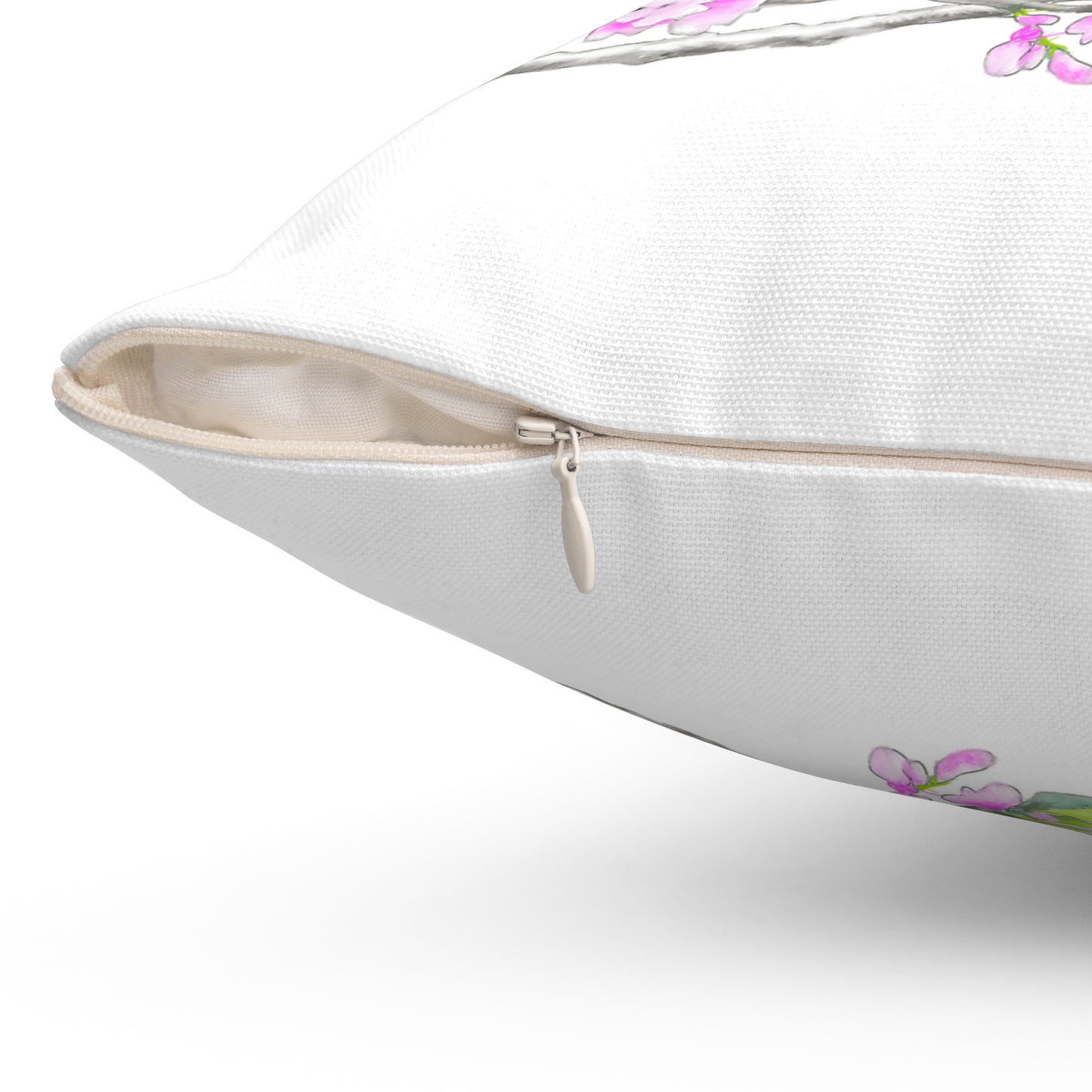 Jolly Birds Spun Polyester Square Pillow