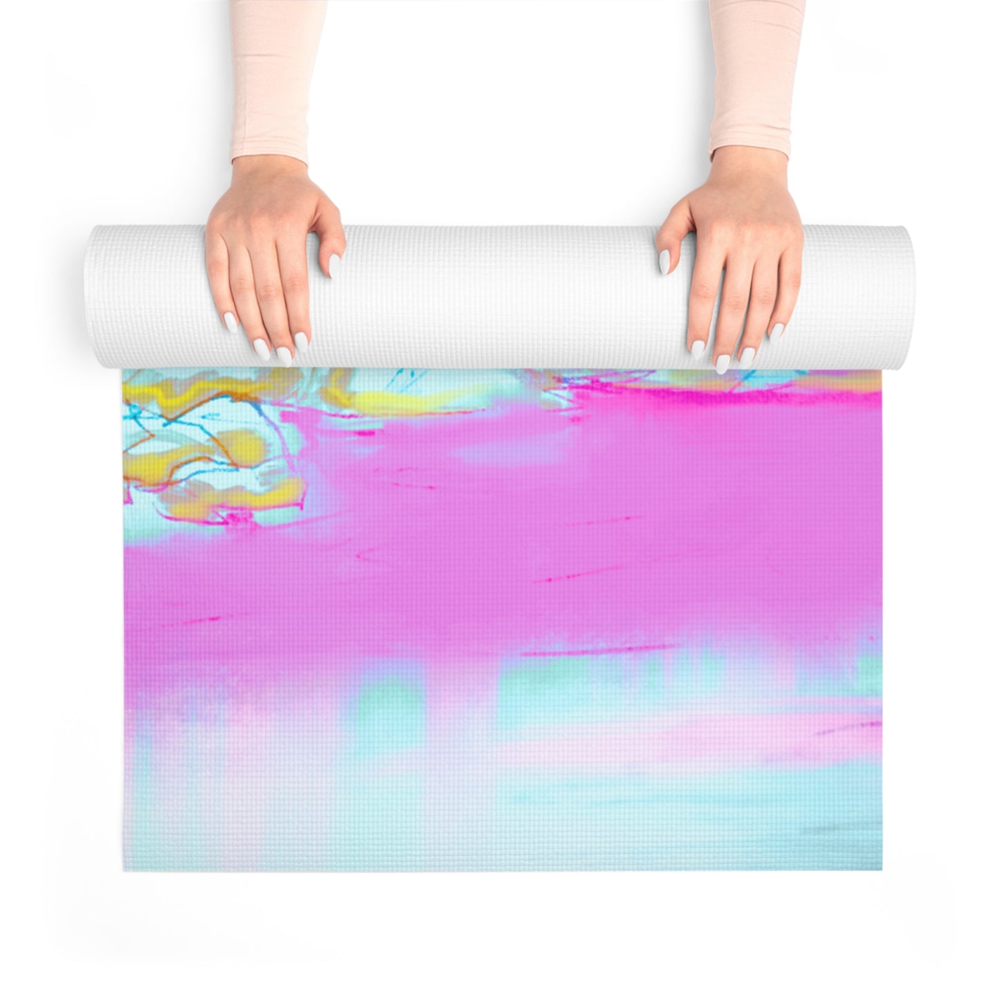 Joyful Landscape Exercise Mat Life is a vapor