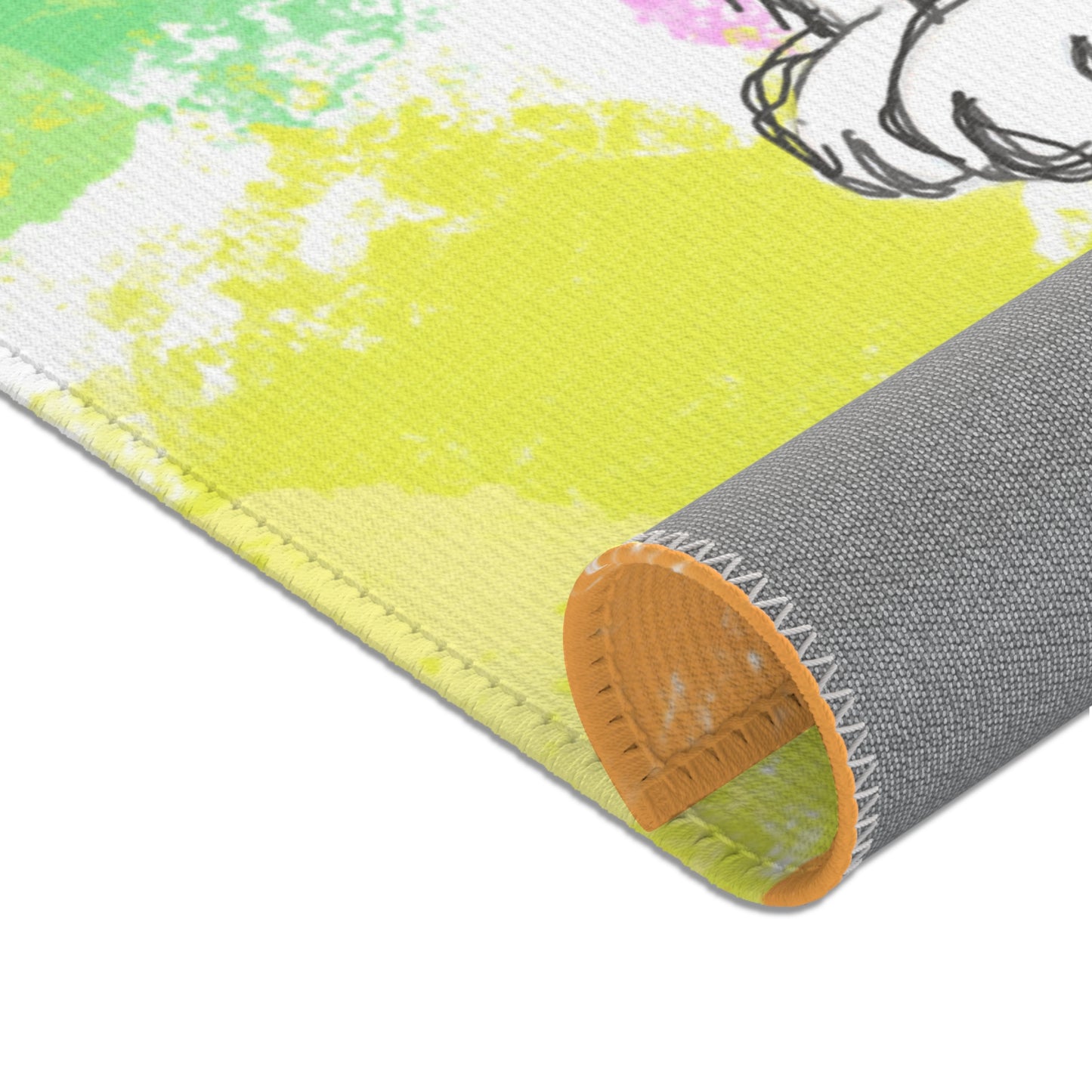 Kitty Fun Vertical Indoor Area Rugs