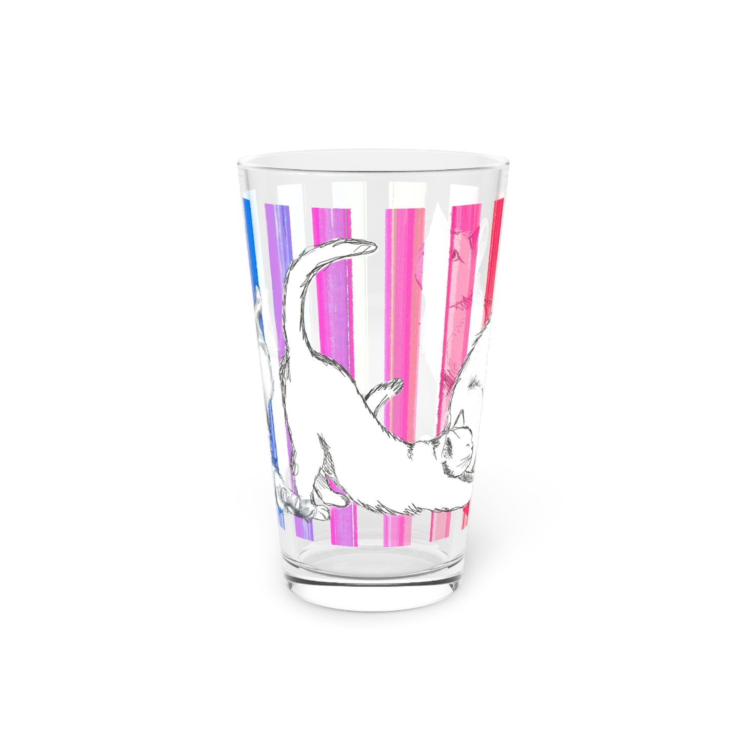 Kitty Fun Pint Glass