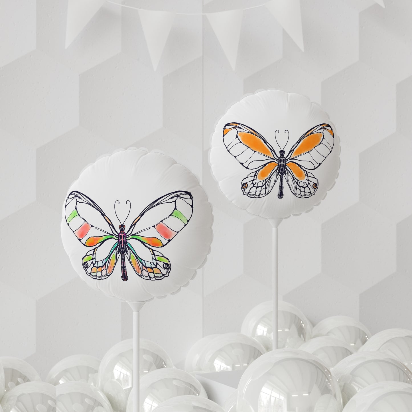 Celebrations Balloon Round 11" Butterfly Celebration