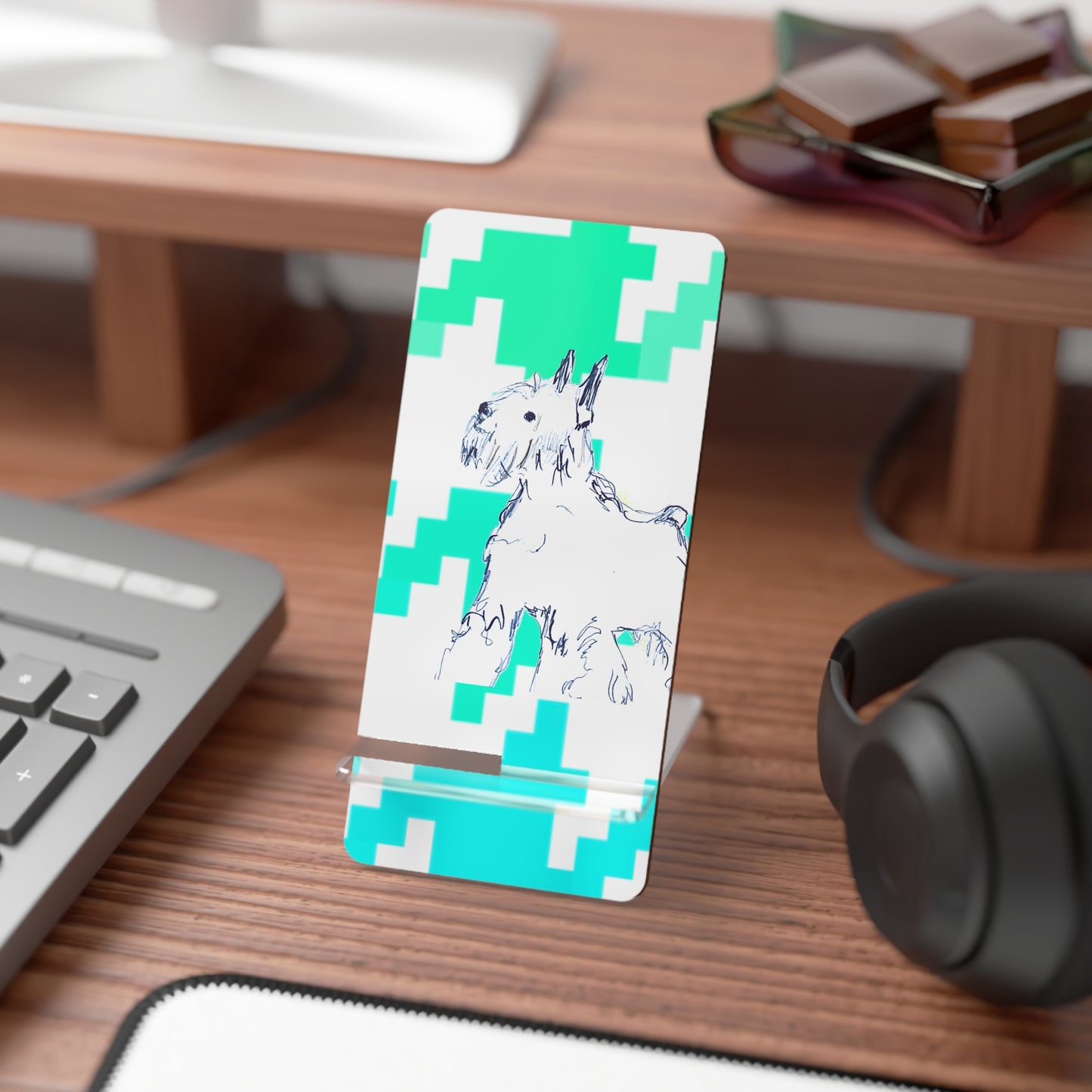 Dogi Fun Smartphone Display Stand Schnauzer