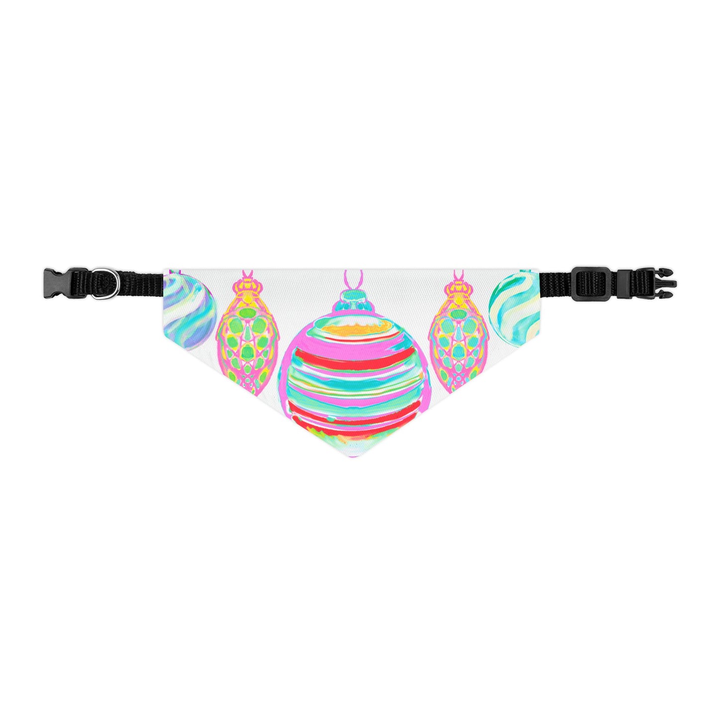 Pet Clothing Bandana Collar Christmas Jolly Woofs