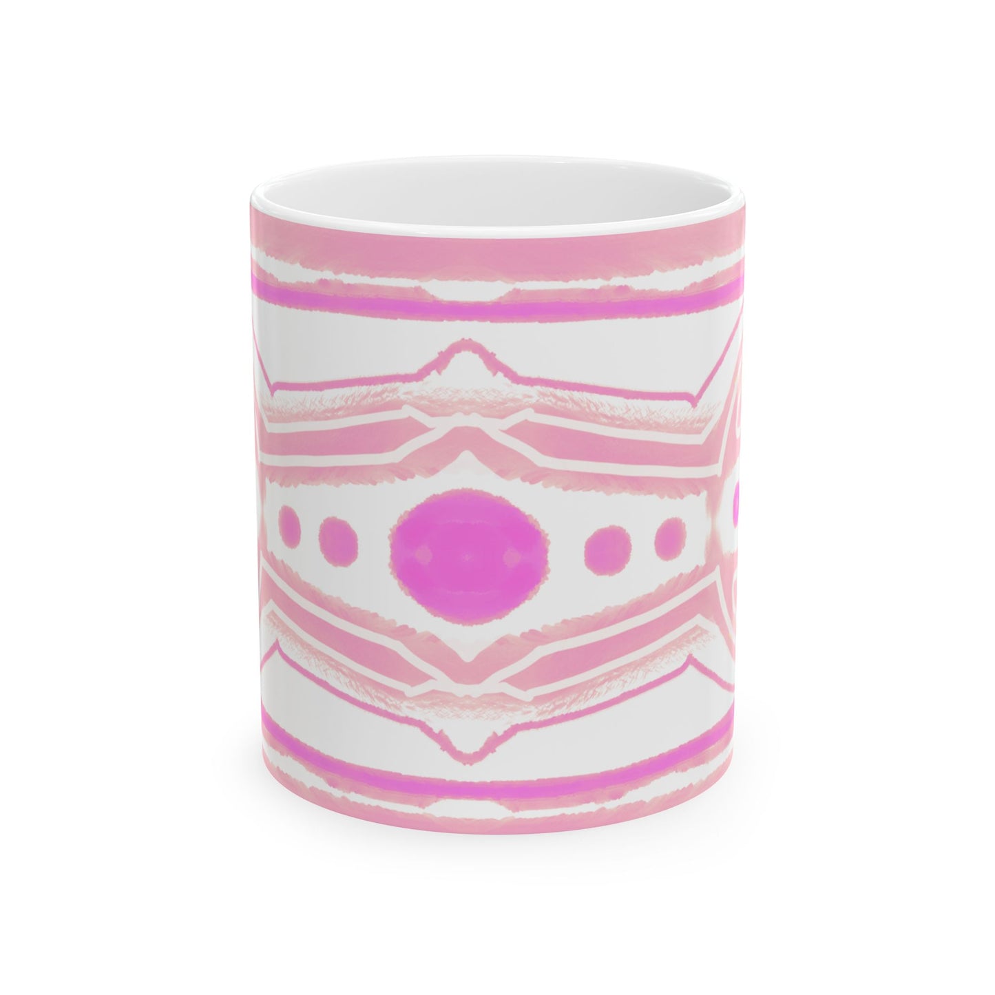 Pattern Play Mug Dark Pink