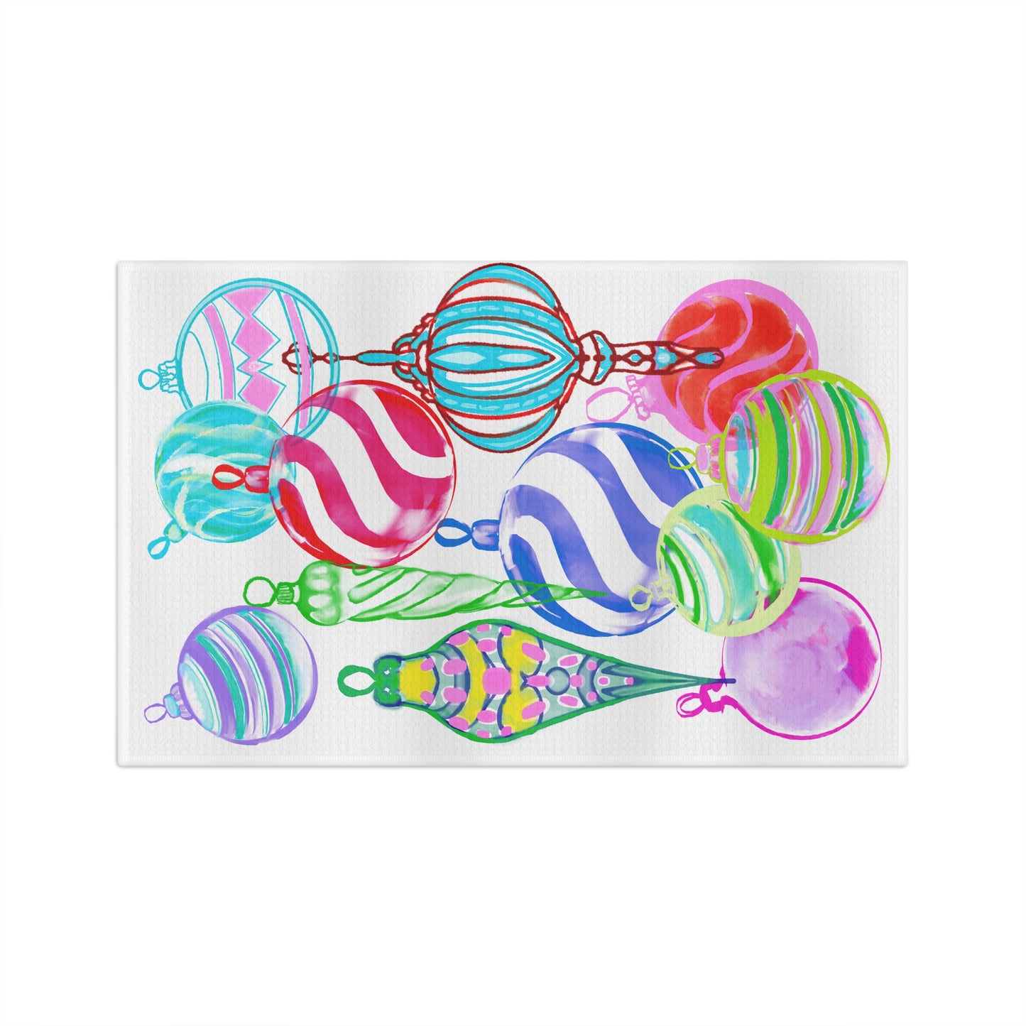 Dish Towels Microfiber Christmas Joy