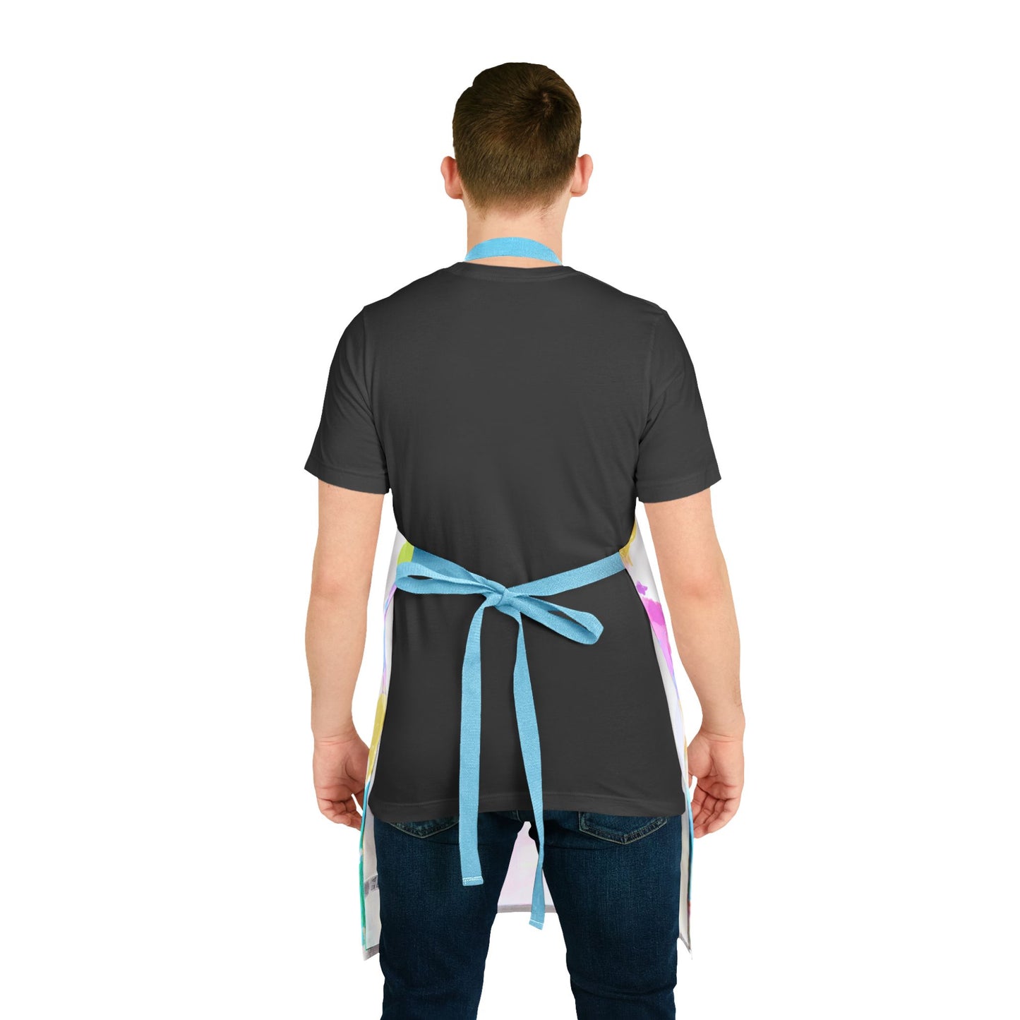 Zinnia Color Splash Apron