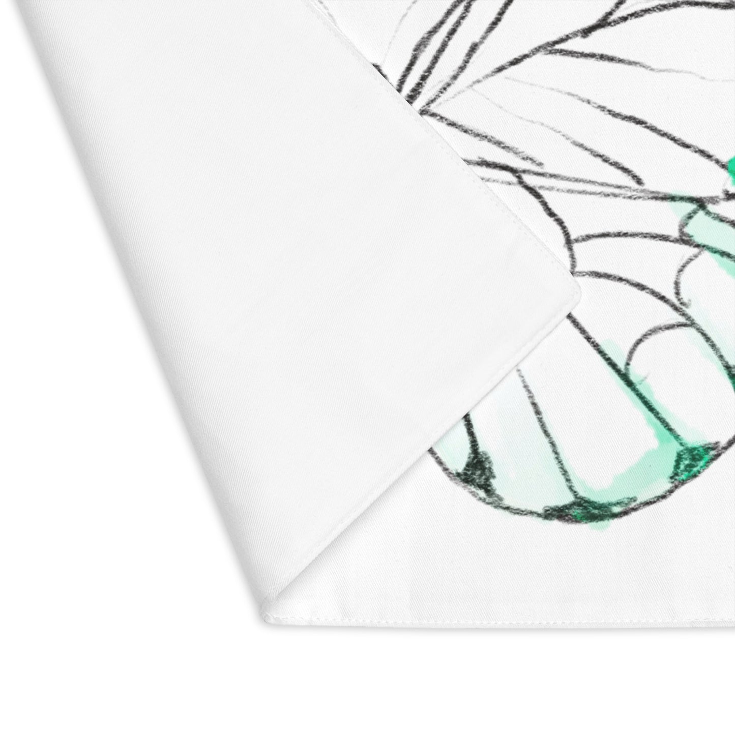Chroma Medium Green Placemat, 1pc