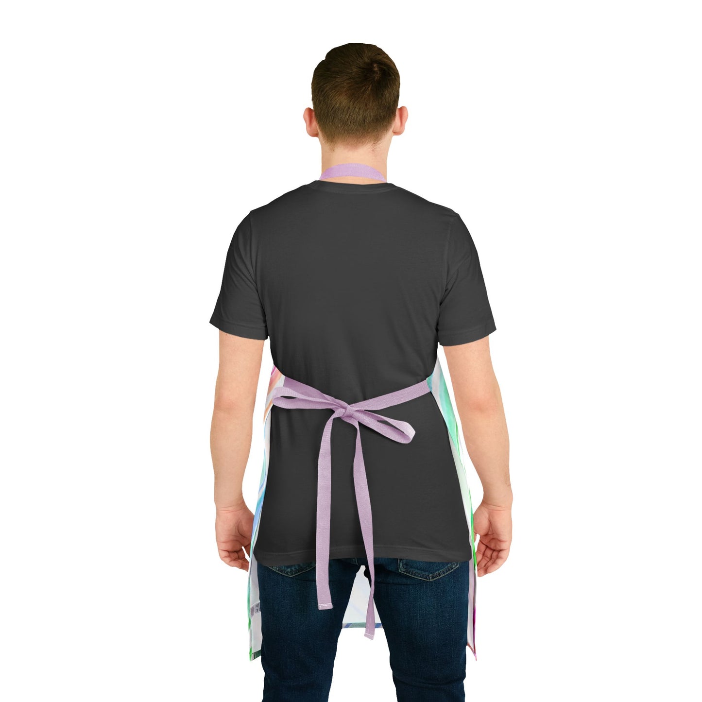 Diagonal Stripes Apron