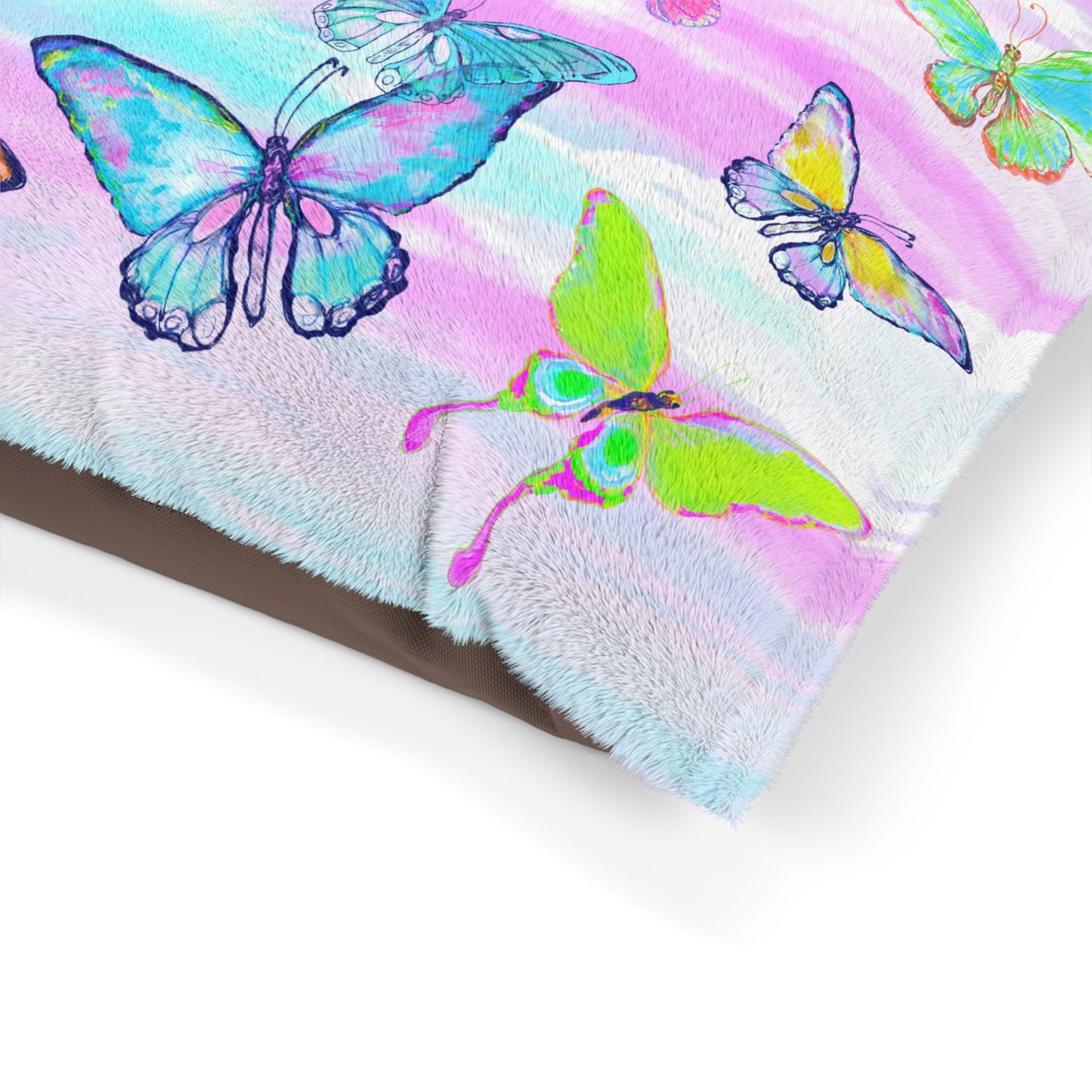 Jive Pet Bed Colorful Butterflies