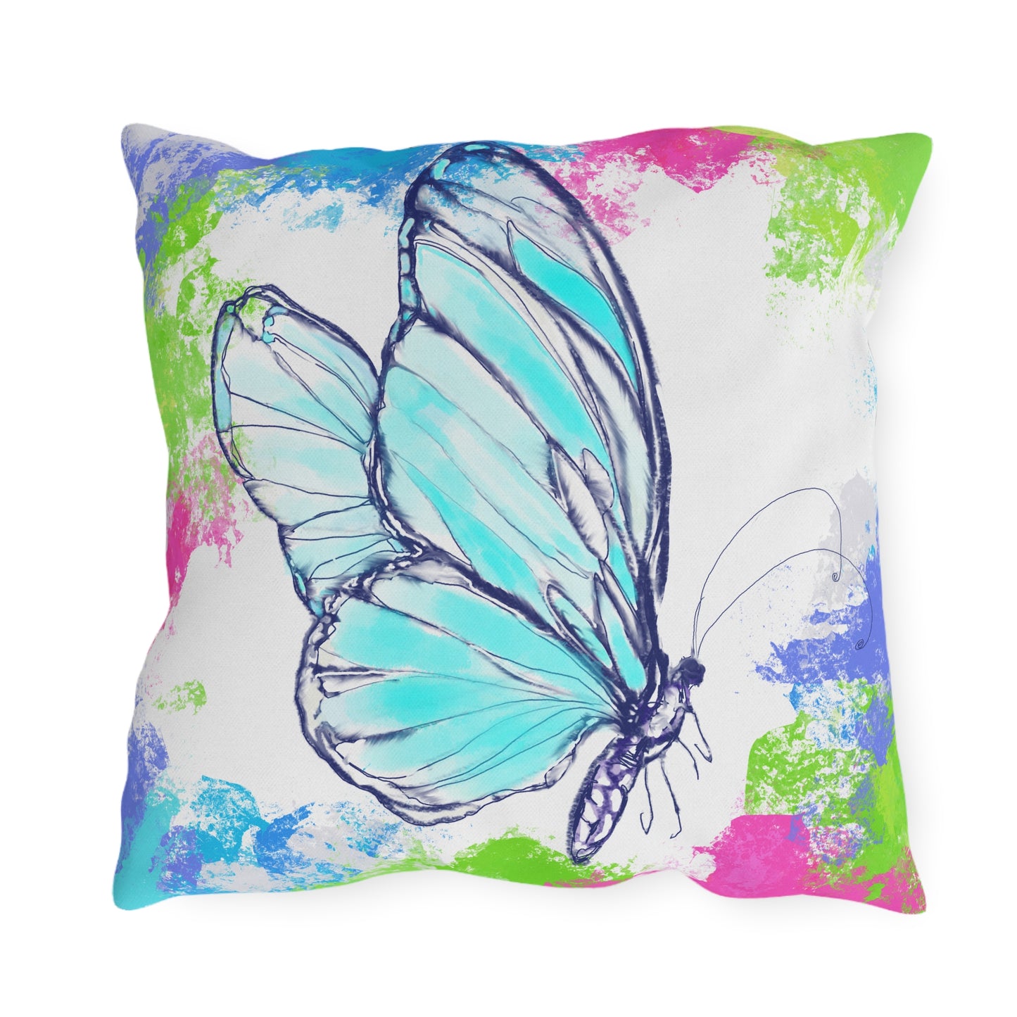 Swing Outdoor Pillow Gratitude gives birth to Joy