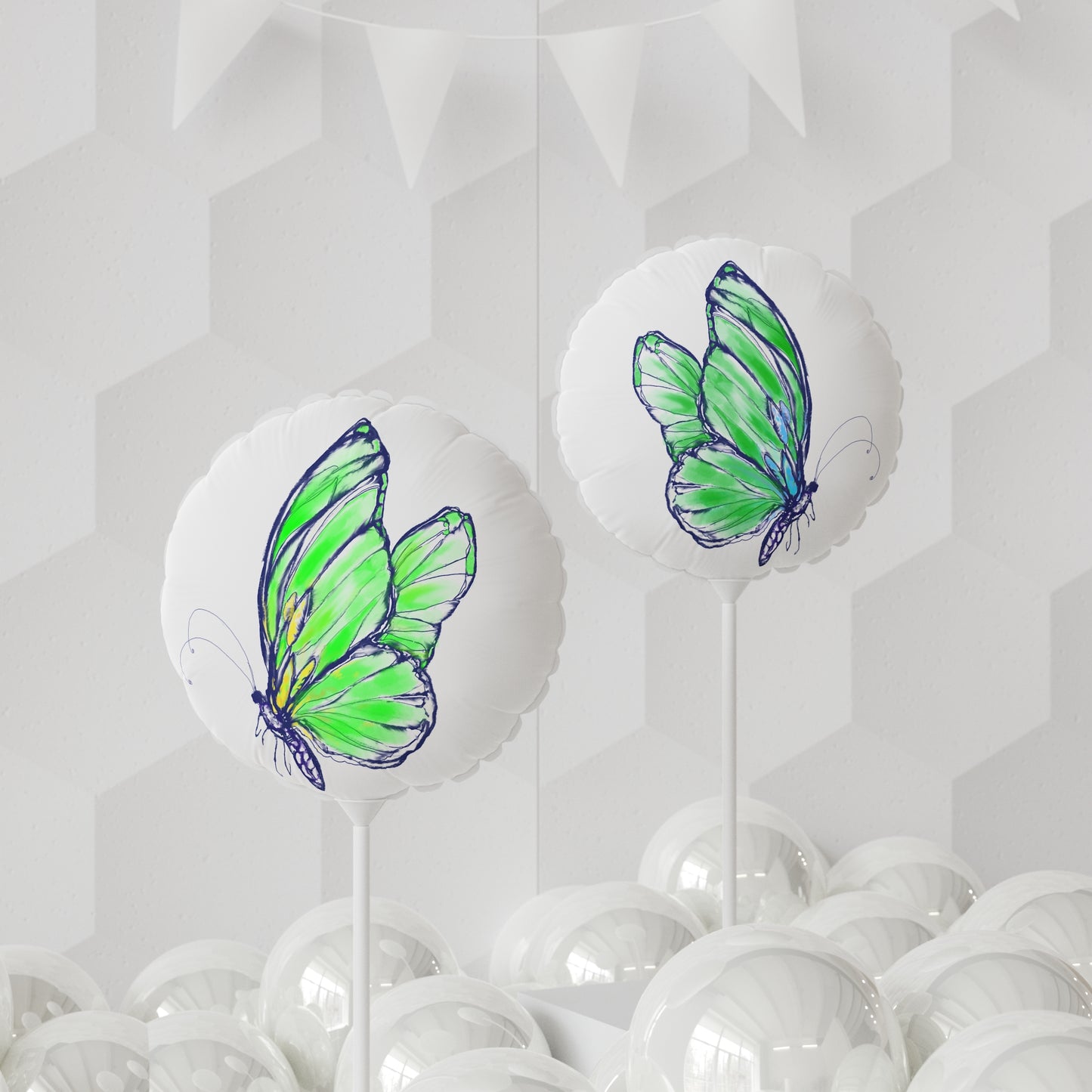 Celebrations Balloon Round 11" Butterfly Celebration