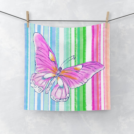 Face Towels Watercolor Flutter