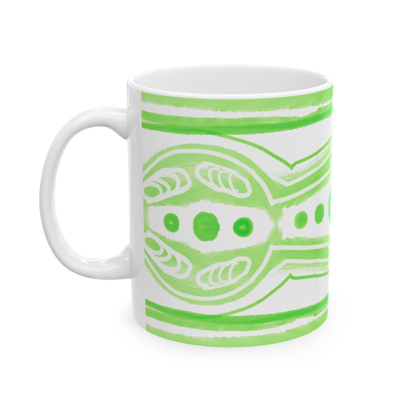 Pattern Play Mug Meadow Green