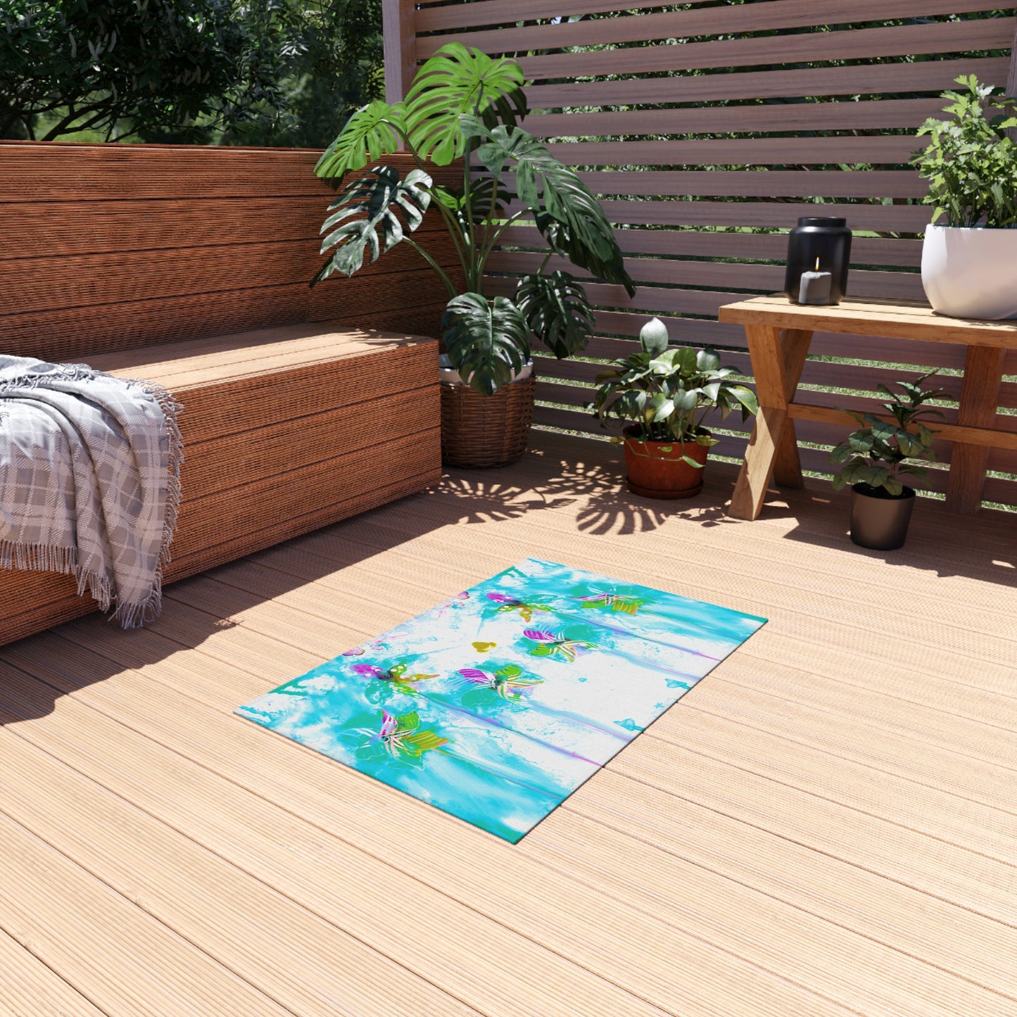 Pinwheels Indoor/Outdoor Rug
