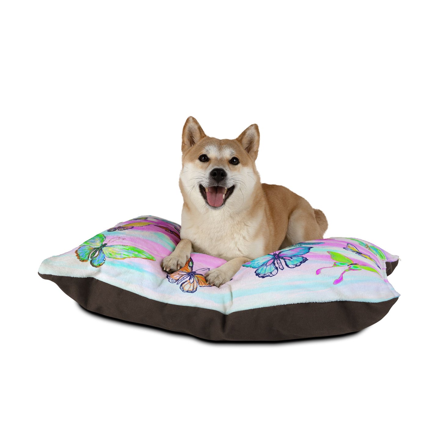 Jive Pet Bed Colorful Butterflies