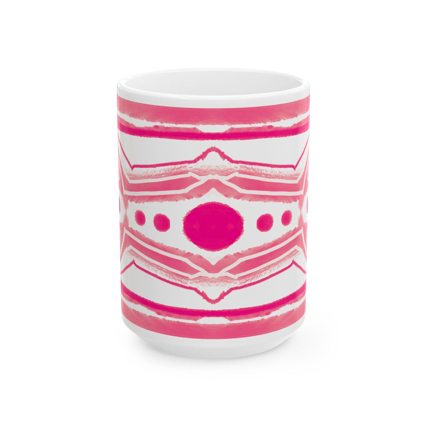 Pattern Play Mug Raspberry Red