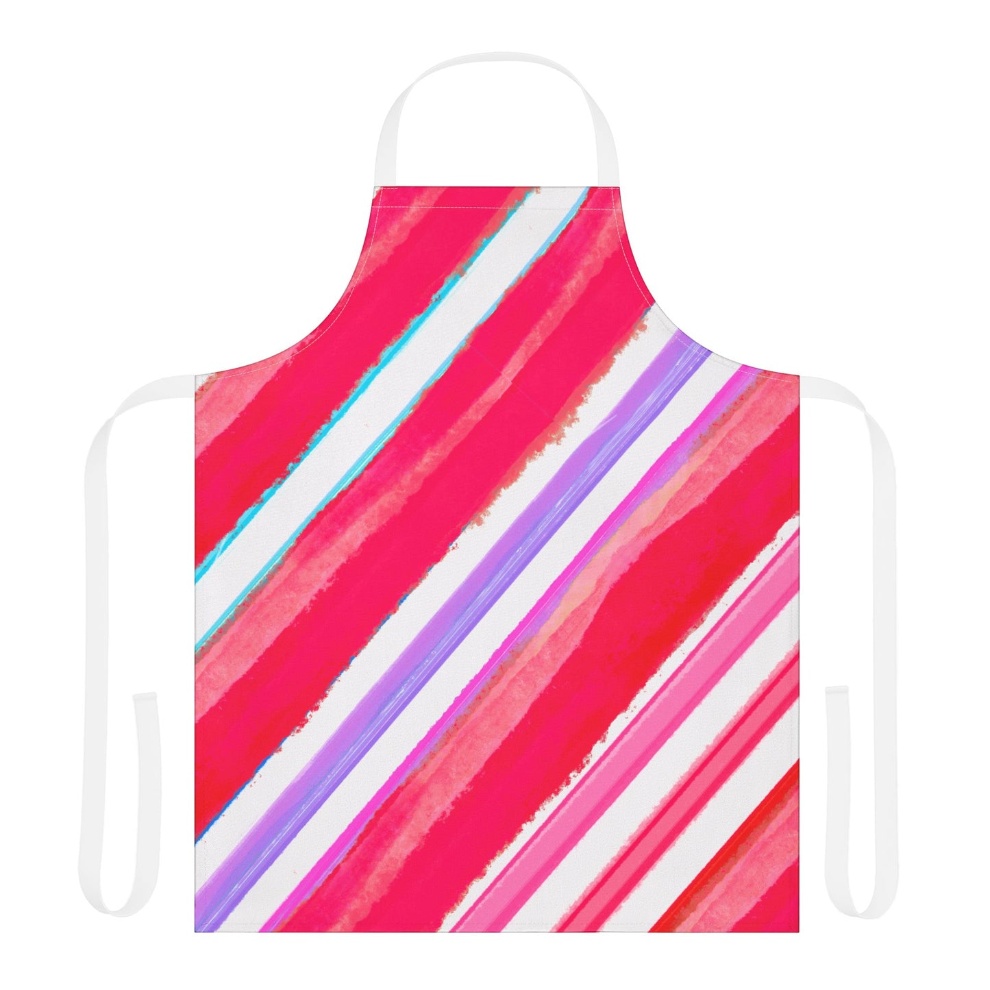 Diagonal Stripes Apron