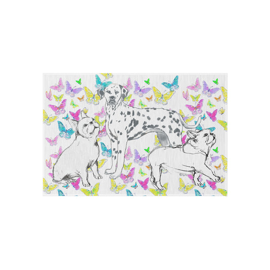 Dogi Butterfly Flutter Indoor/Outdoor Rug