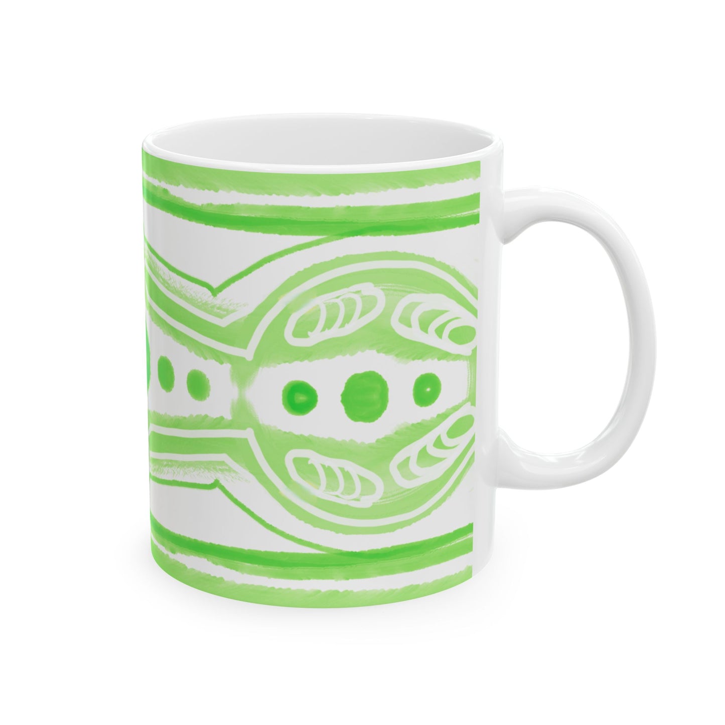 Pattern Play Mug Meadow Green