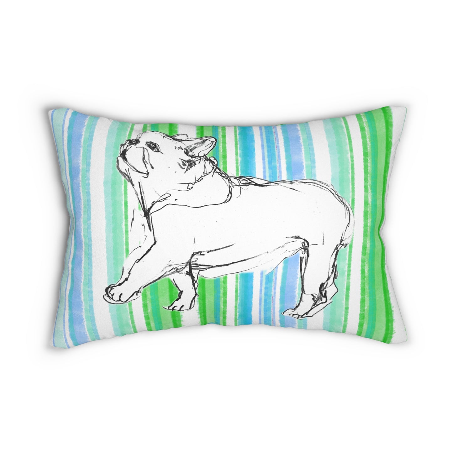 Pillows Polyester Lumbar Doggy Fun
