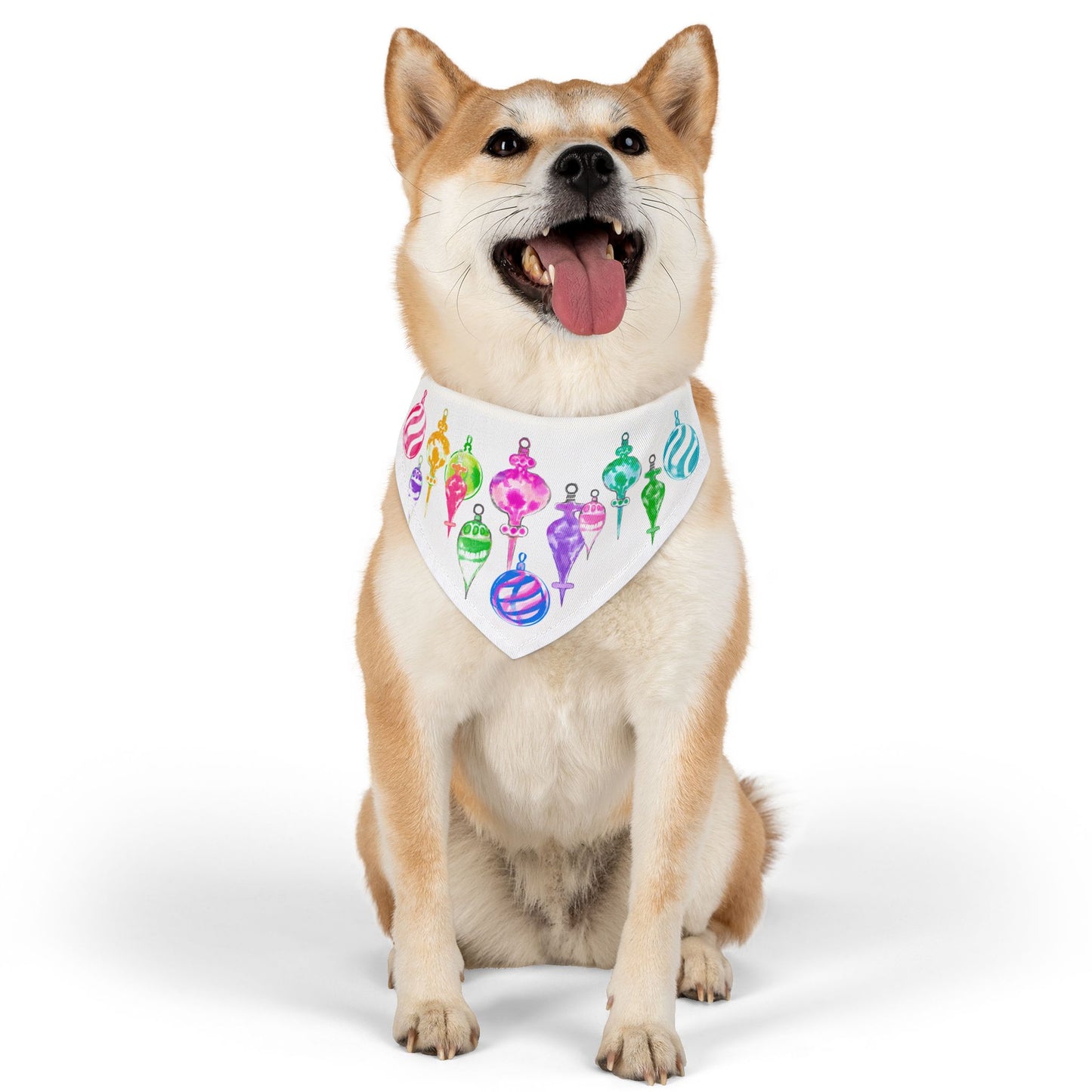 Pet Bandana Collar Christmas Jolly Woofs