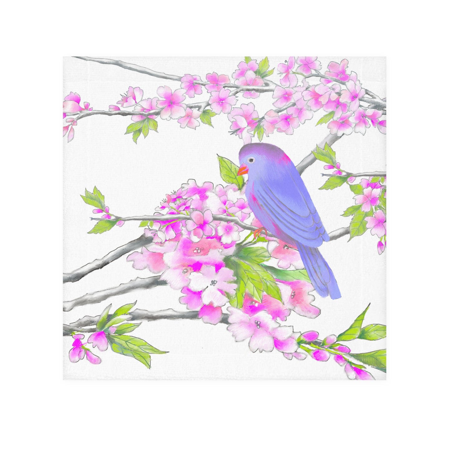 Face Towels Cherry Chirp
