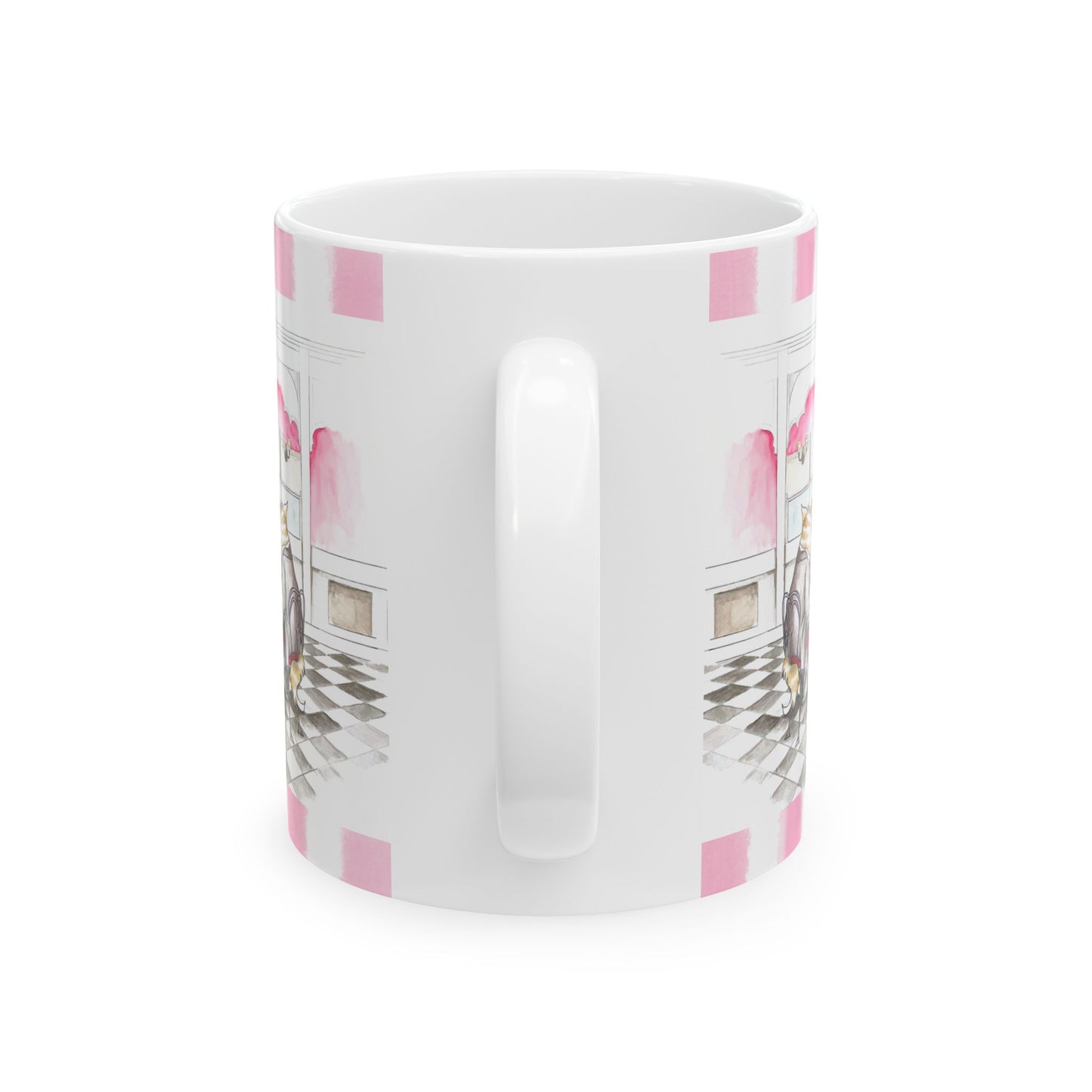 Kitty Fun Mug “The man who doesn’t read…”