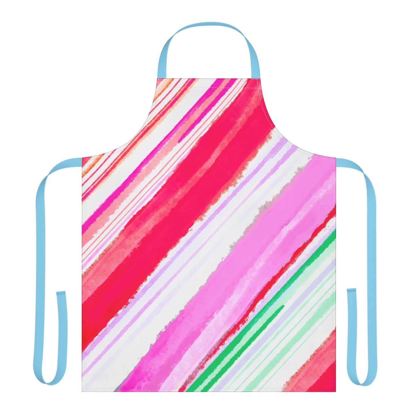 Diagonal Stripes Apron