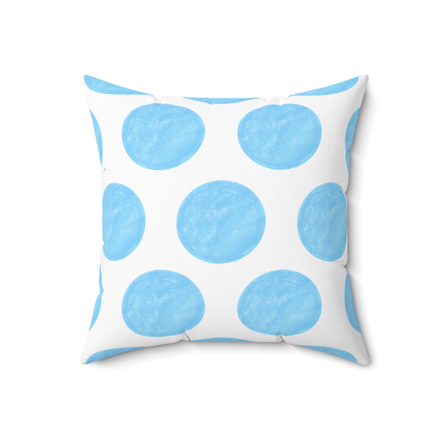 Polka Dot Palette Polyester Square Pillow l
